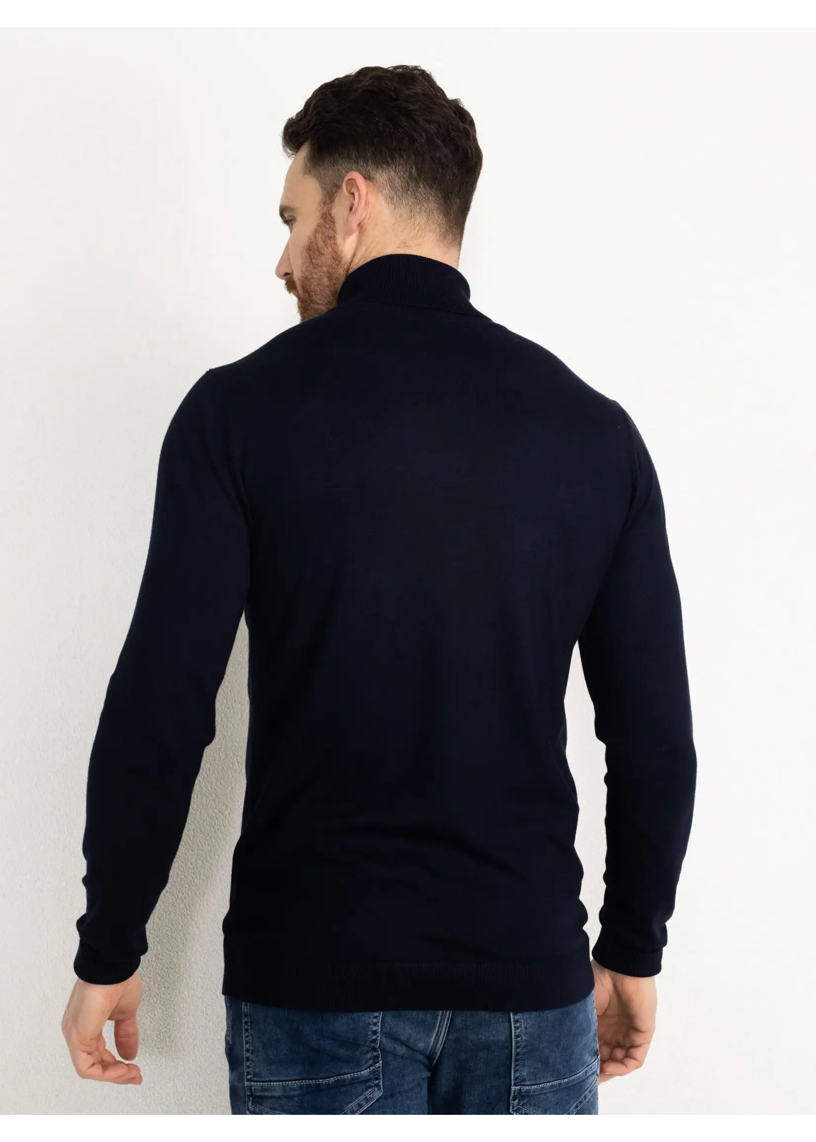 PETROL INDUSTRIES TURTLE NECK NAVY M-NOOS-KWC001-5152