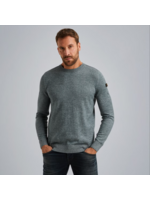 PME-Legend PULLOVER KNITWEAR SILVER BLUE