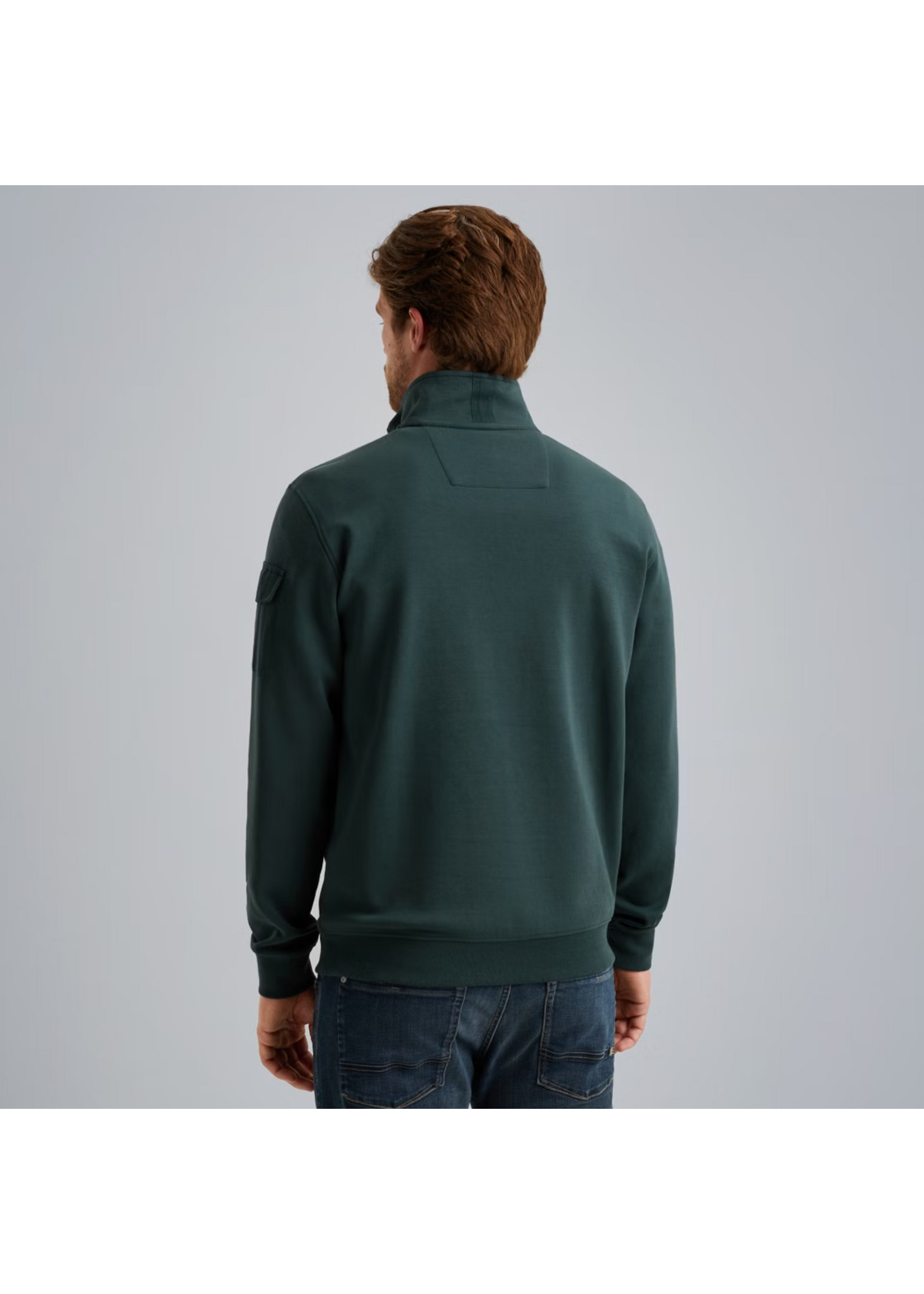 PME-Legend PULL HALF ZIP INTERLOCK JERSEY STARGAZER PSW2508423