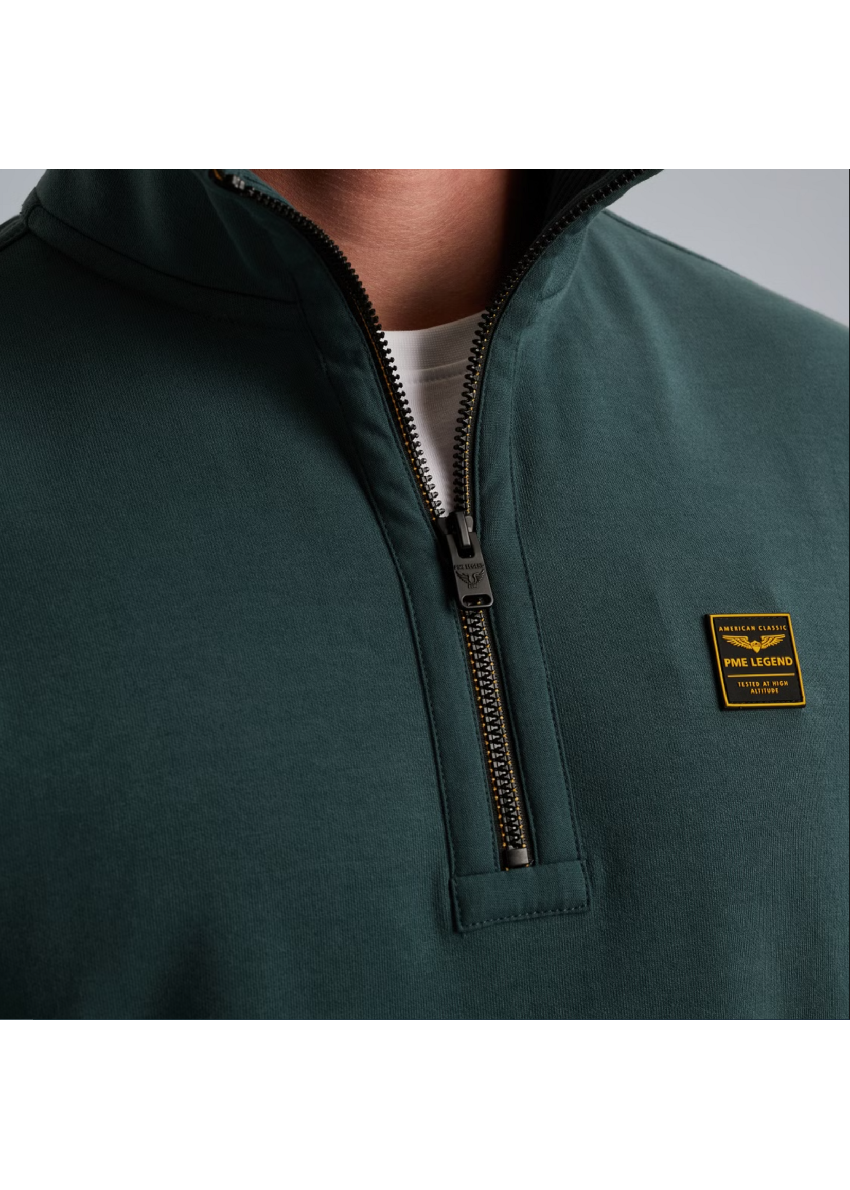 PME-Legend PULL HALF ZIP INTERLOCK JERSEY STARGAZER PSW2508423