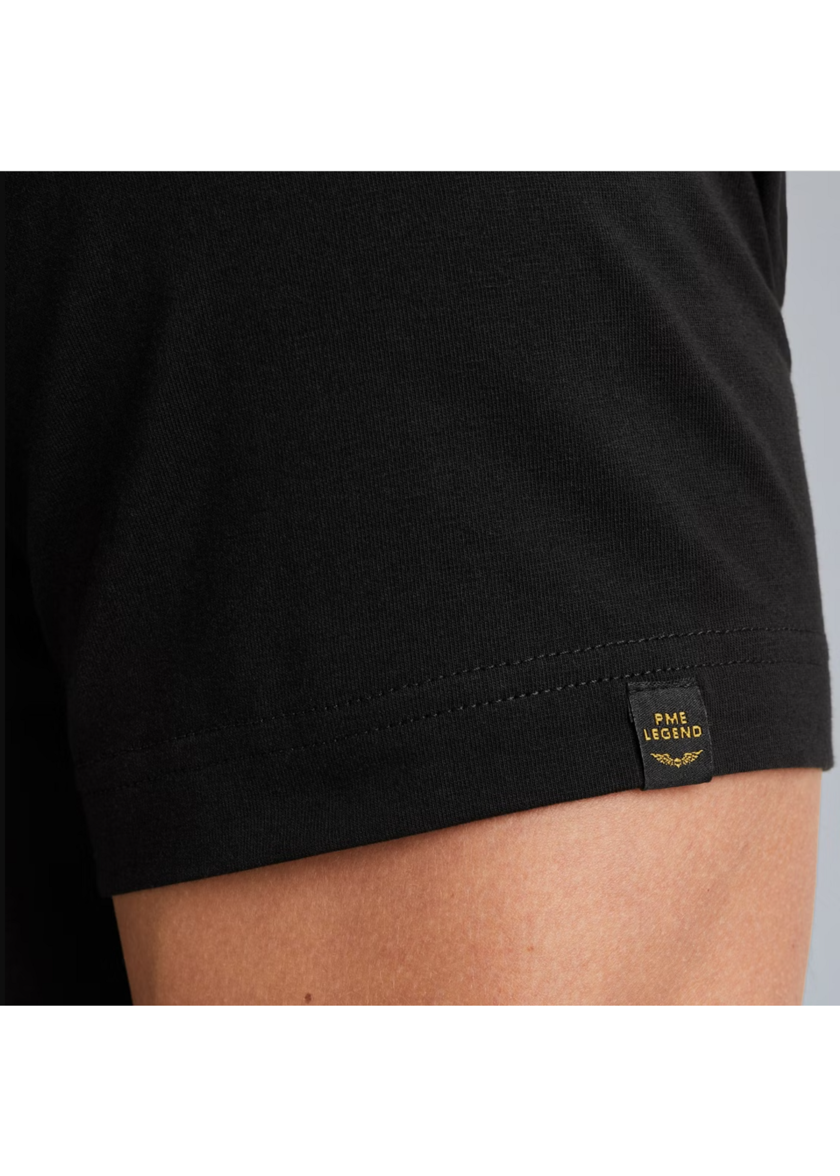 PME-Legend SHORT SLEEVE R-NECK BLACK PTSS2509569