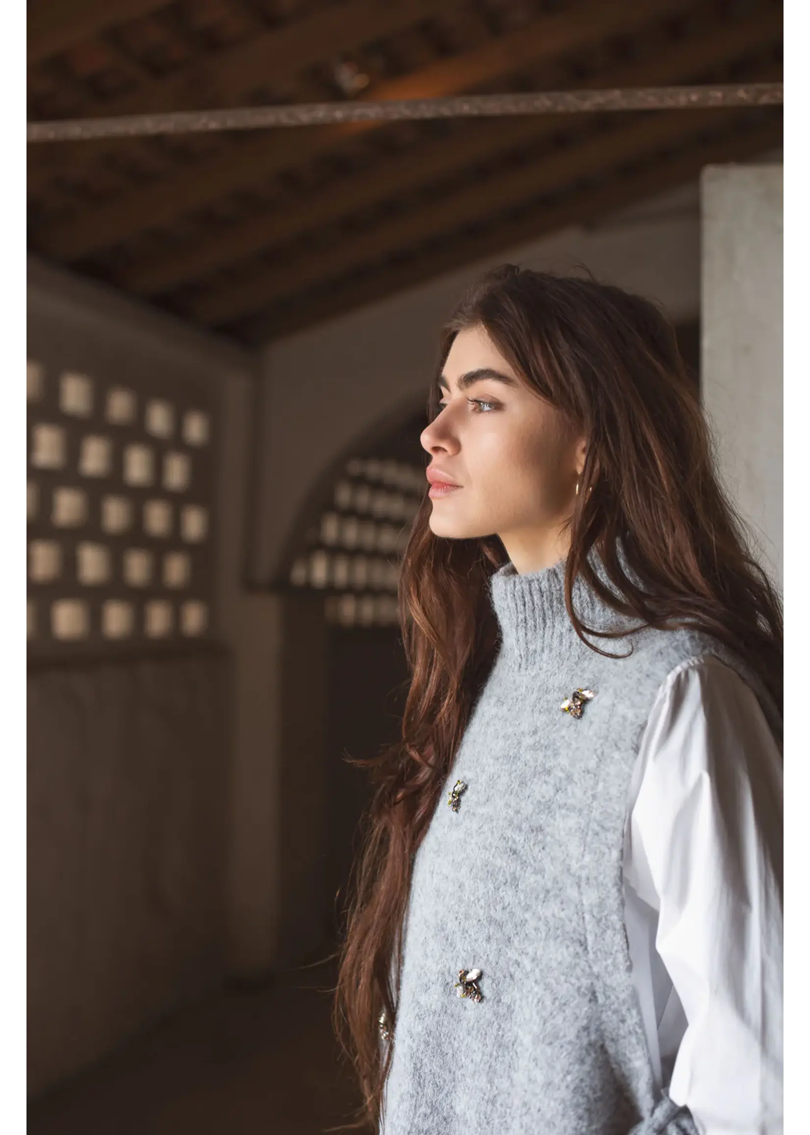 SUMMUM WOMAN SPENCER COZY MIST 7S7929-7997