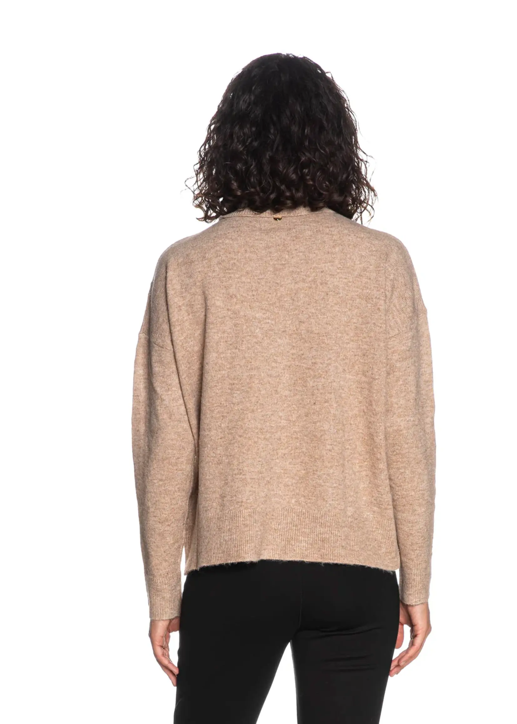 MARKUP PULL WITH COLLAR INSERT LUREX CAMELLO MW9600067