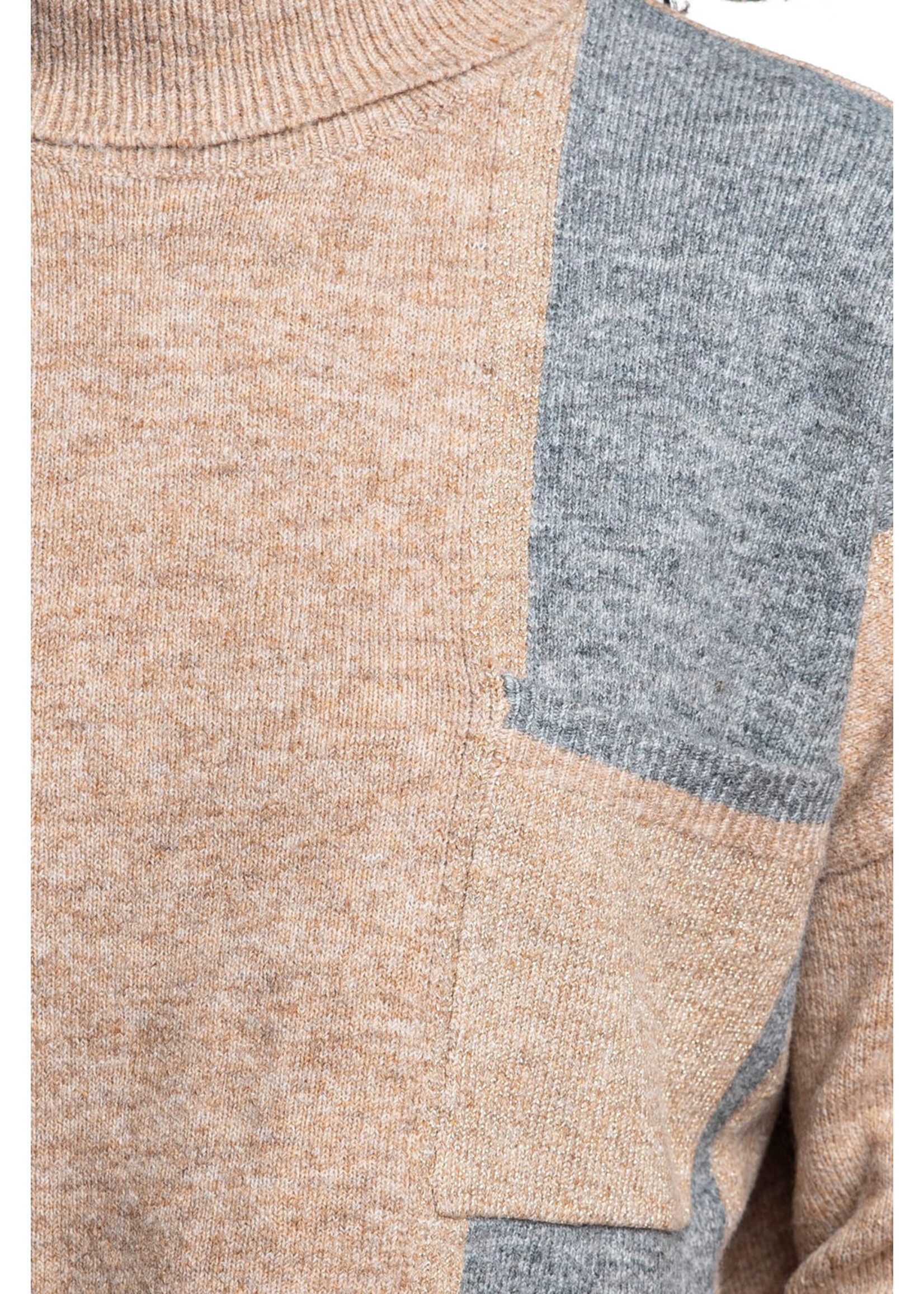 MARKUP PULL WITH COLLAR INSERT LUREX CAMELLO MW9600067