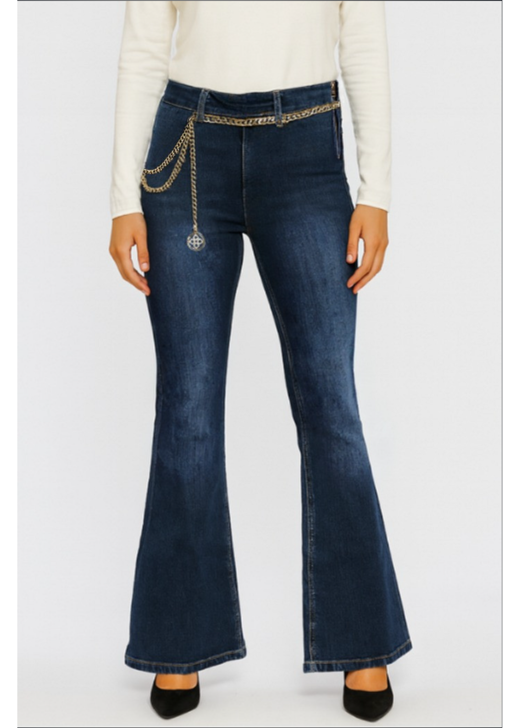 MARKUP JEANS GOLD CHAIN BLUE MW9650013