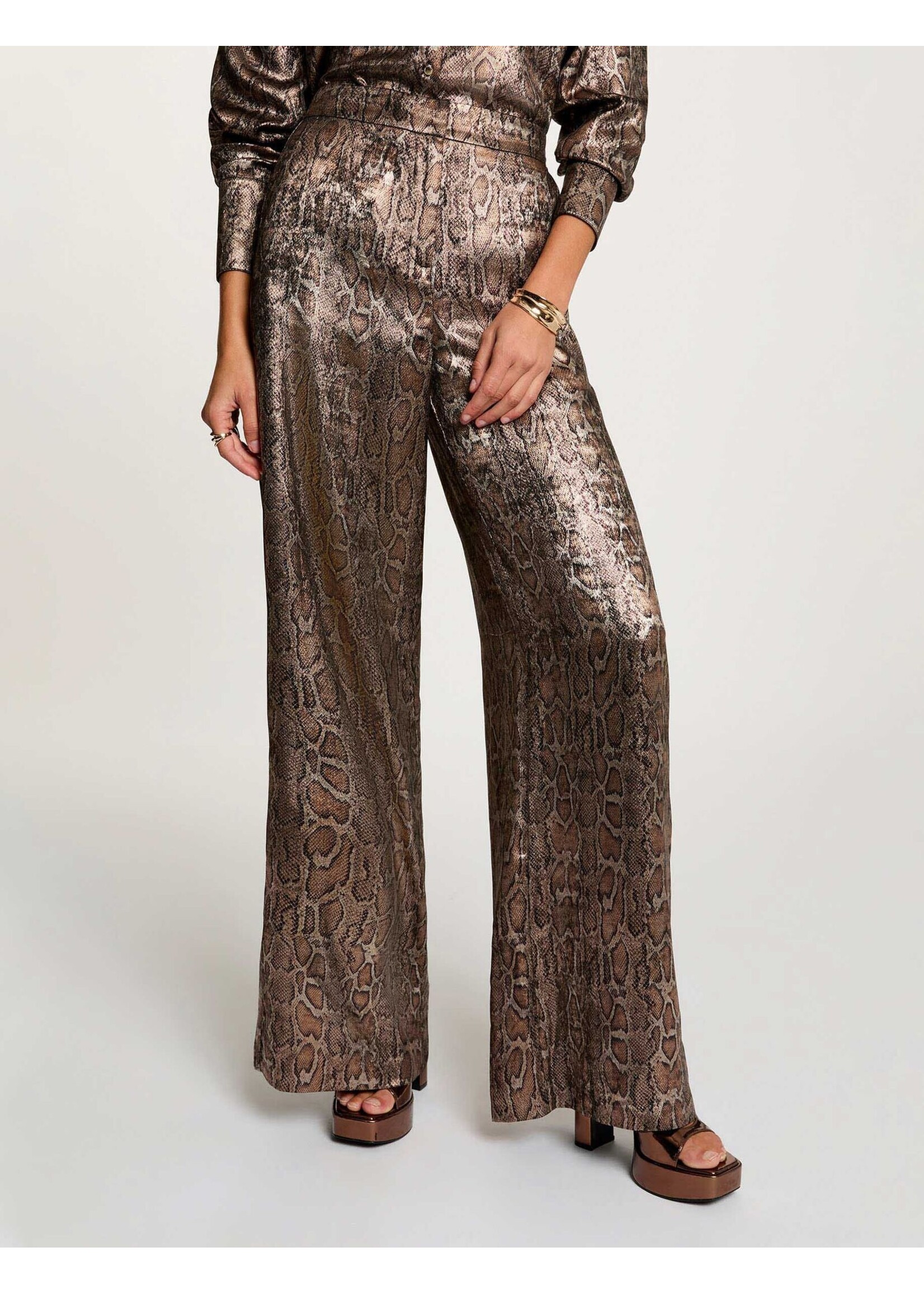 MORGAN PANTS SNAKE PRINT MULTIC. 252-PJENG.F