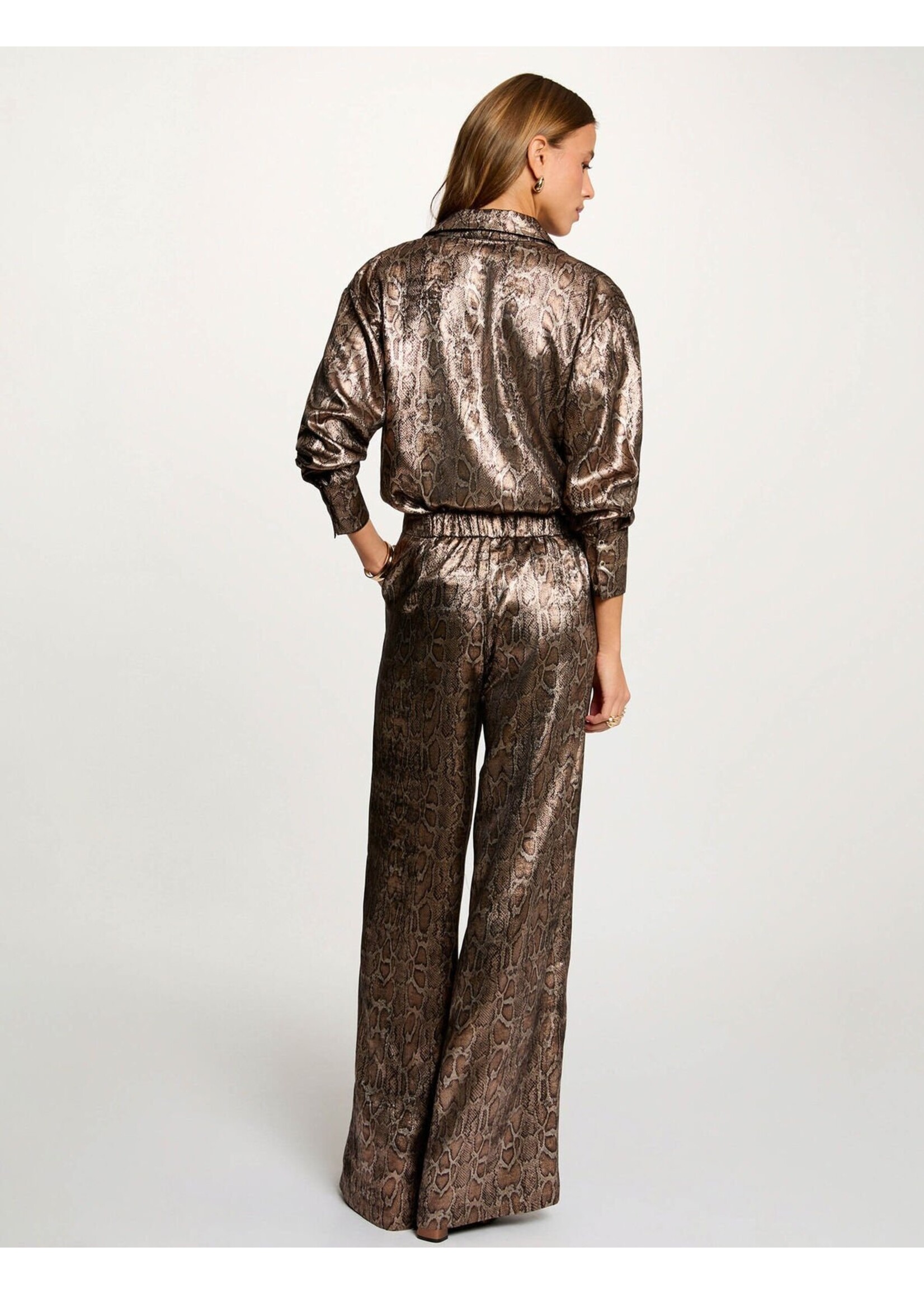 MORGAN BLOUSE SNAKE PRINT 252-CEBIL.F