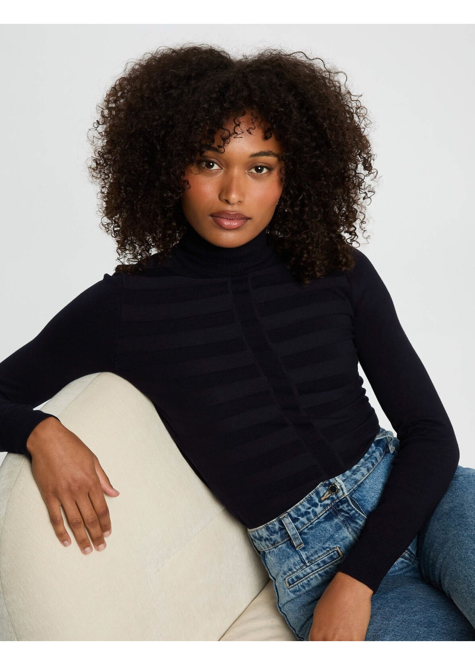 MORGAN PULL LONG SLEEV MENTOS BLUE