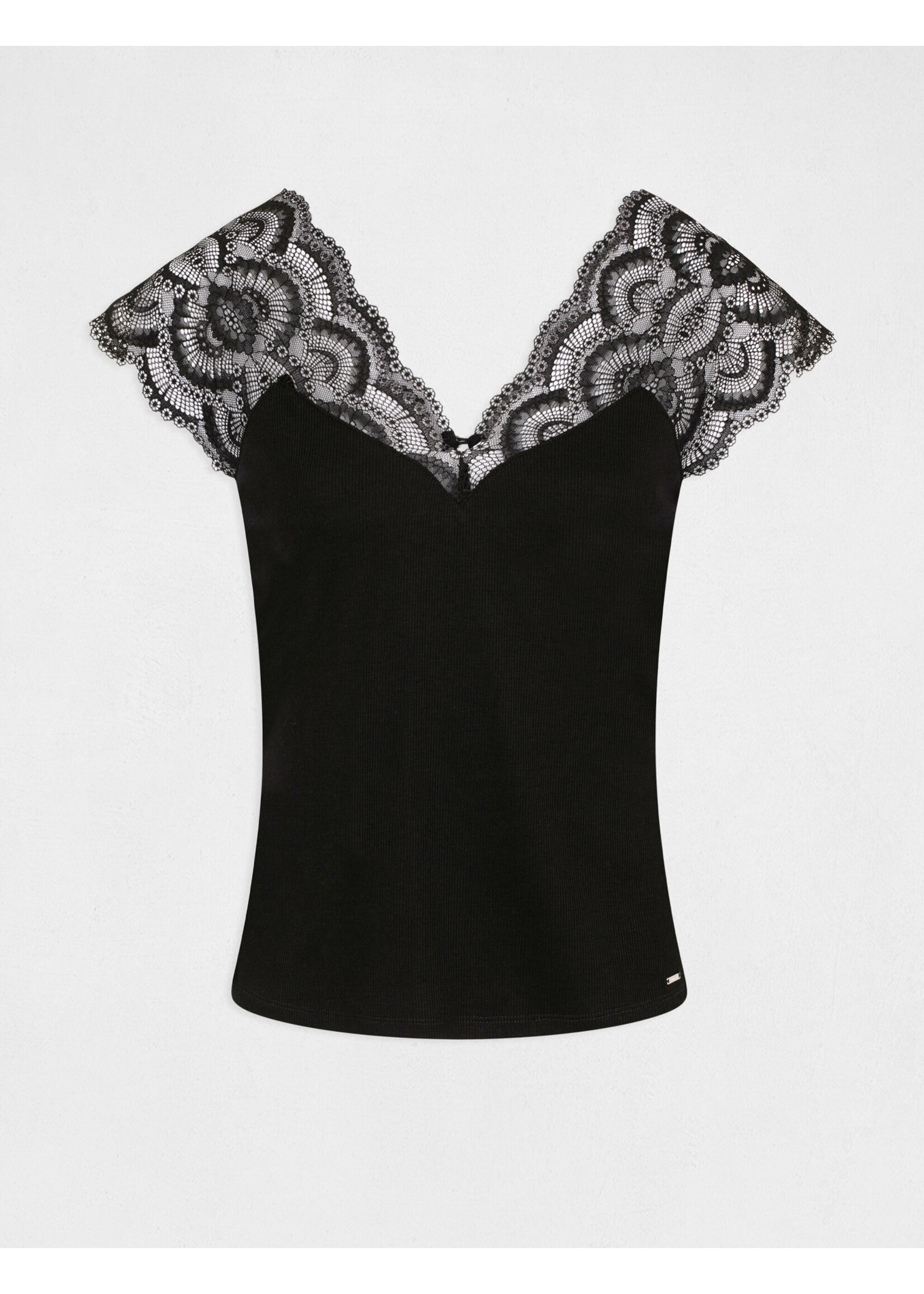 MORGAN TOP DELO BLACK