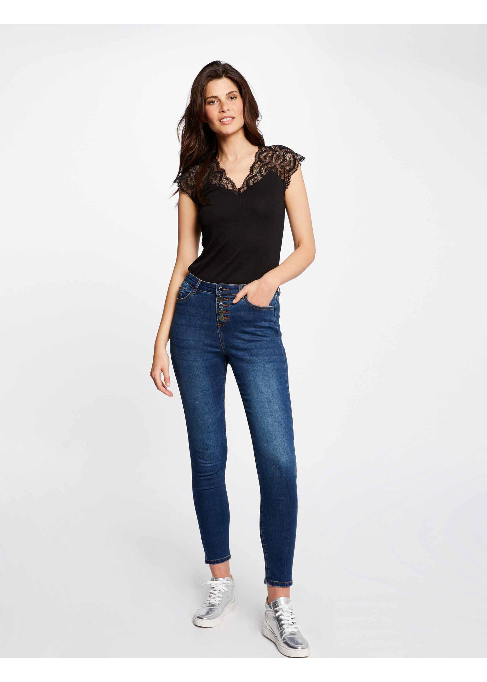 MORGAN TOP DELO BLACK