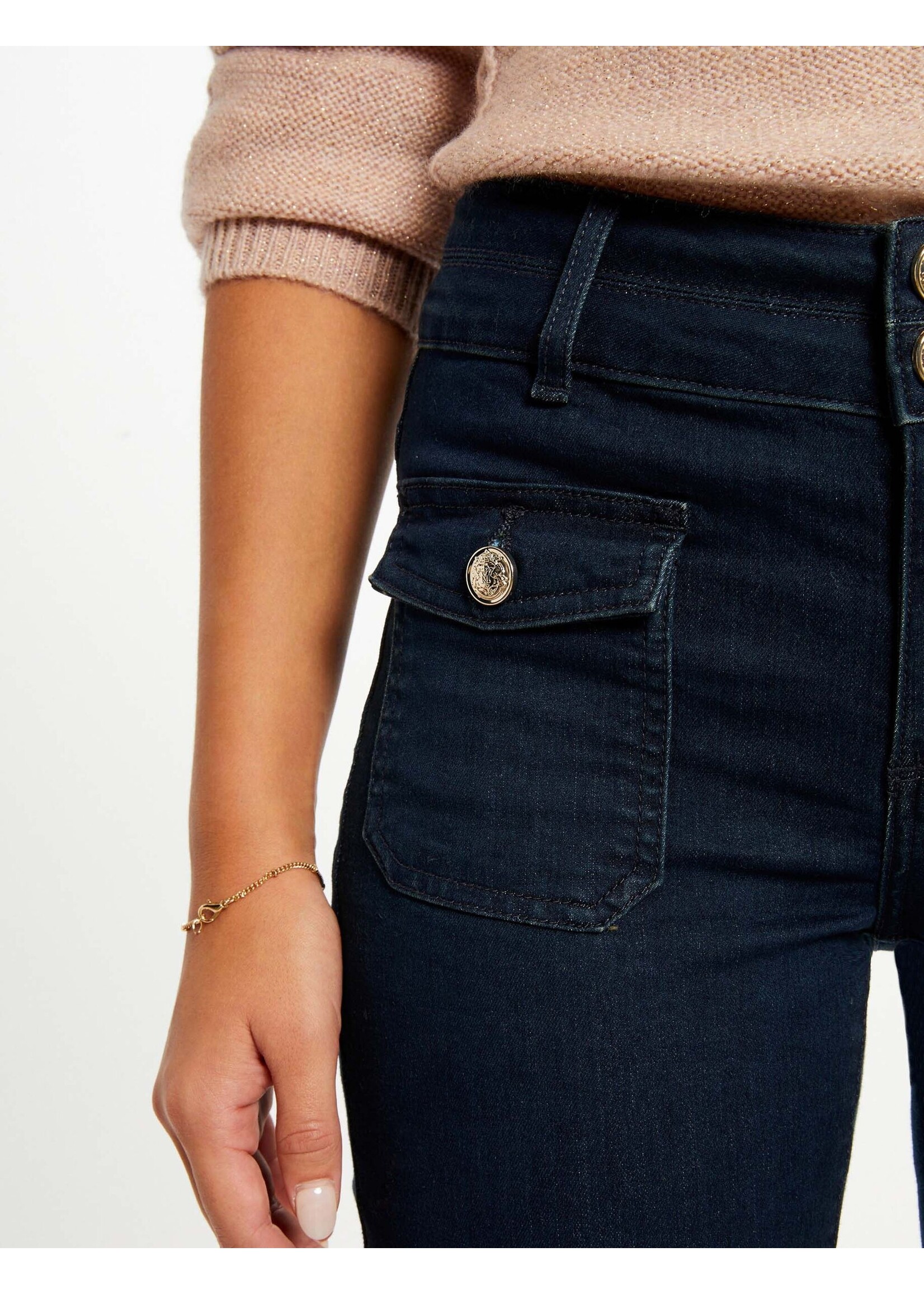 MORGAN JEANS POLEN1 DARK BLUE