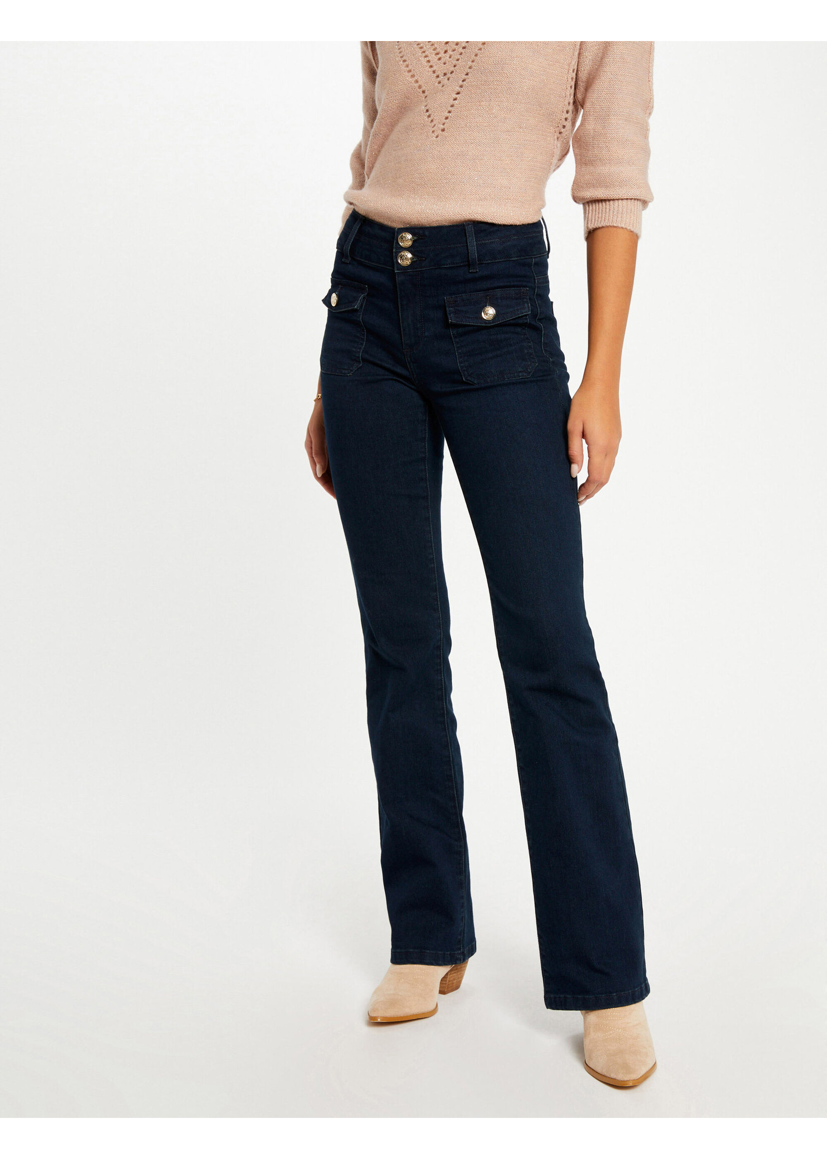 MORGAN JEANS POLEN1 DARK BLUE