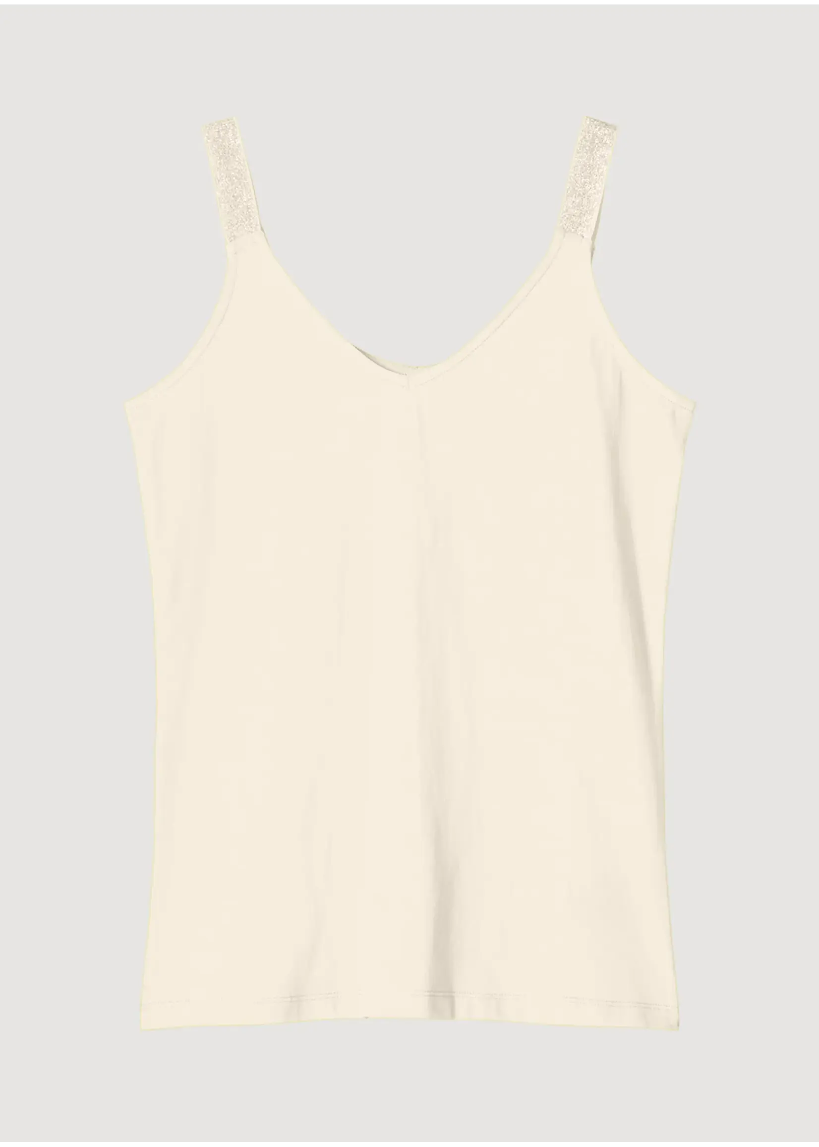 SUMMUM WOMAN SUMMUM LUXURY BASIC TOP IVORY NICE-3688