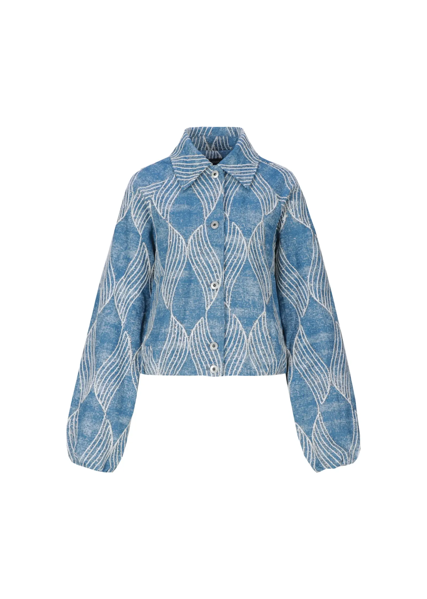 G MAXX ZARIAH JACKET DENIM LIGHT BLUE 26VZG38