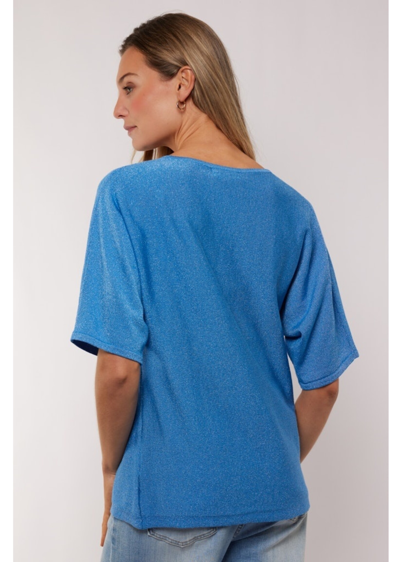 G MAXX EDLIN KNIT TOP CELESTIAL BLUE 26VJG02