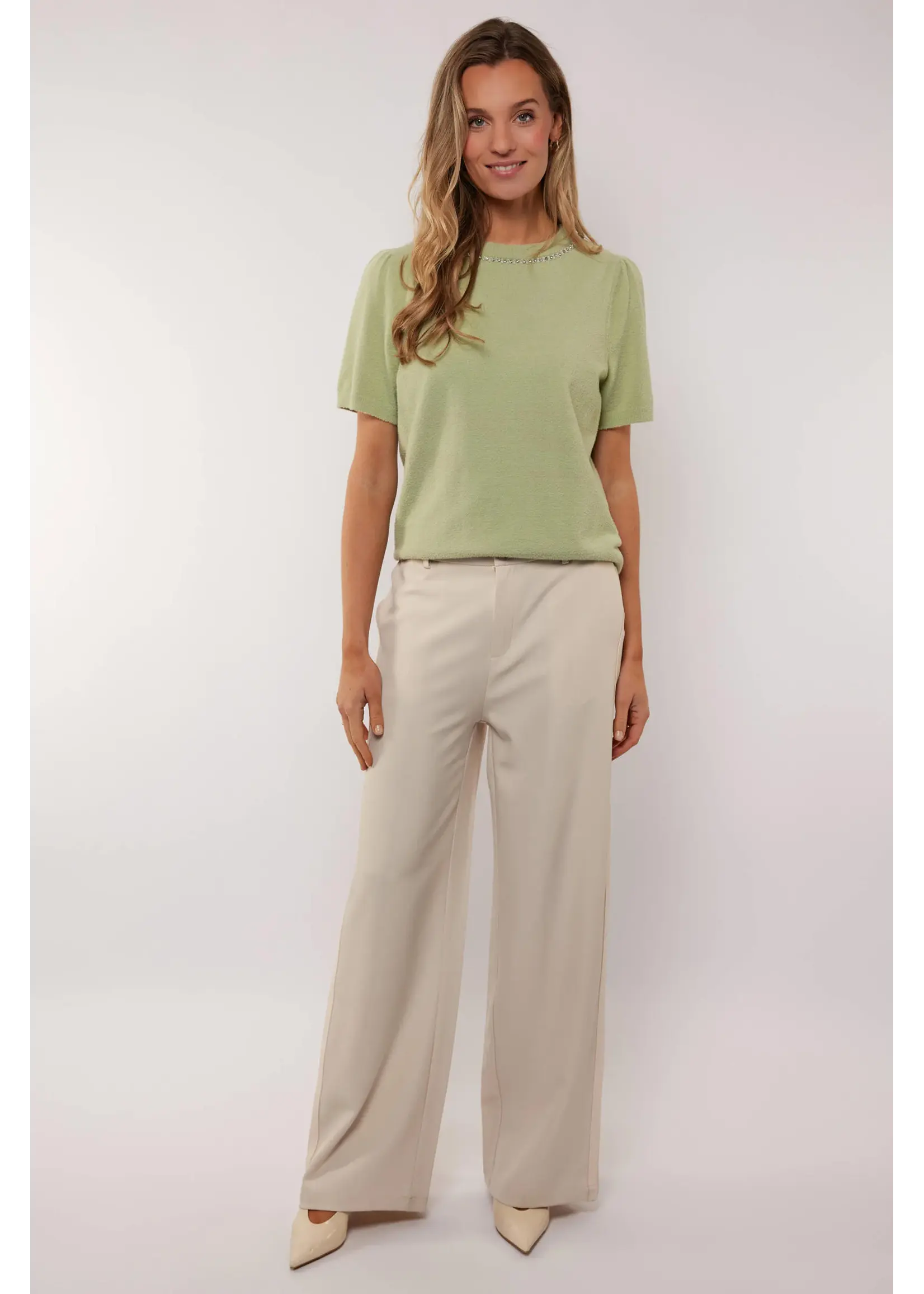 G MAXX IZABELLA PANTS SAND 26VQG12