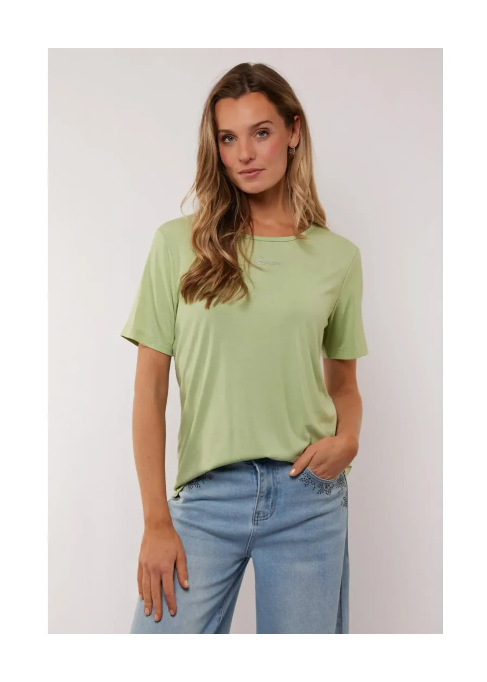 G MAXX EMELY TOP LIGHT MOSS 2VWG02