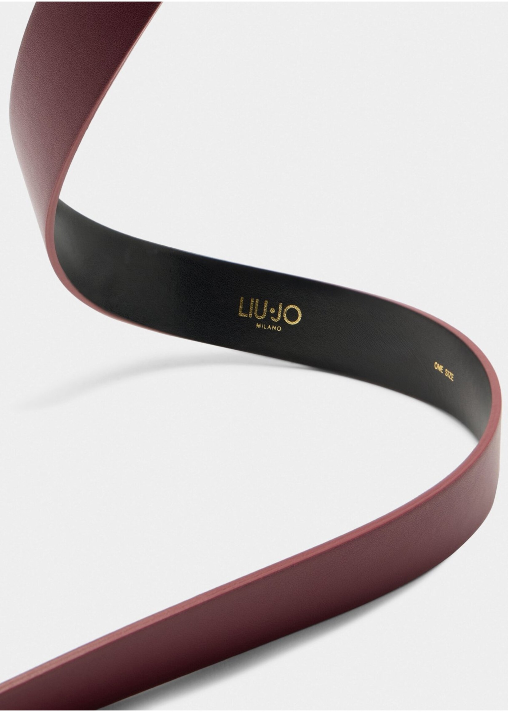 LIU JO BELT PROJECT AF5238 E0077 RED WINE
