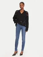 LIU JO PANTS DENIM BLUE KIMEO