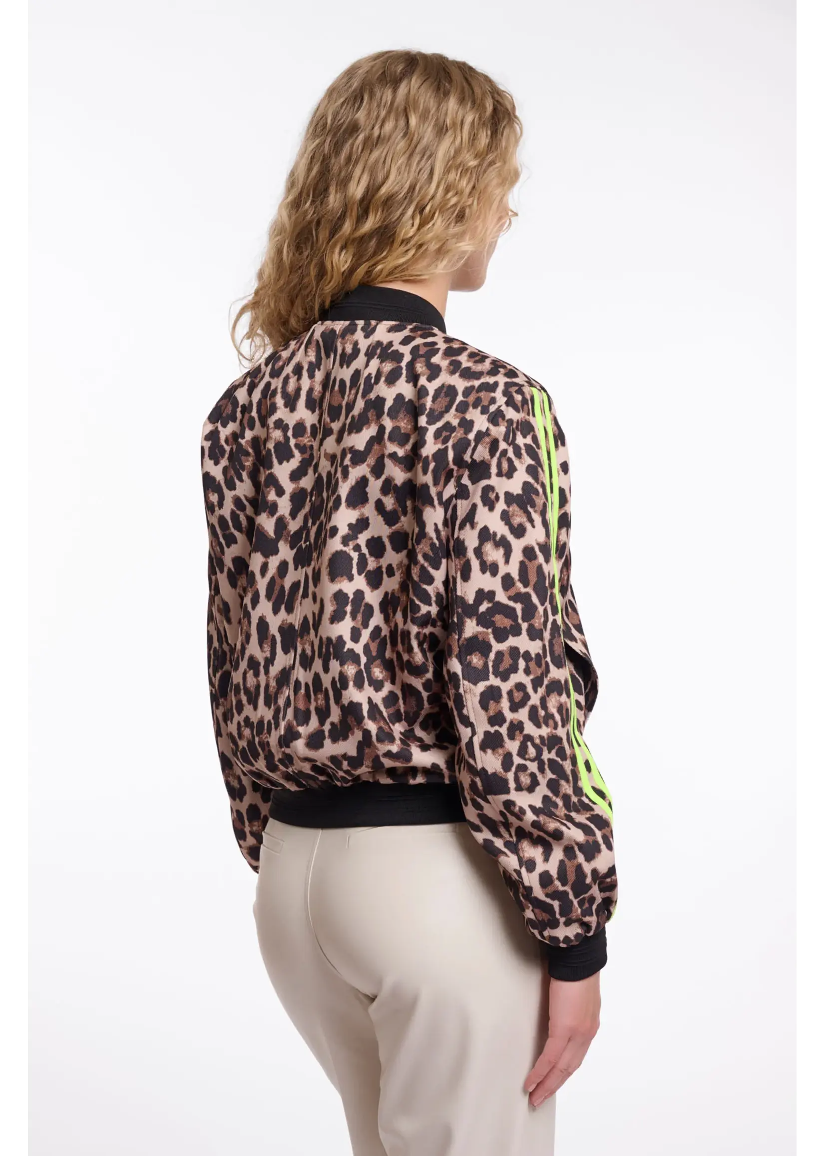 RINO & PELLE BOMBER JACKET BANNER LEOPARD NEON 7012621
