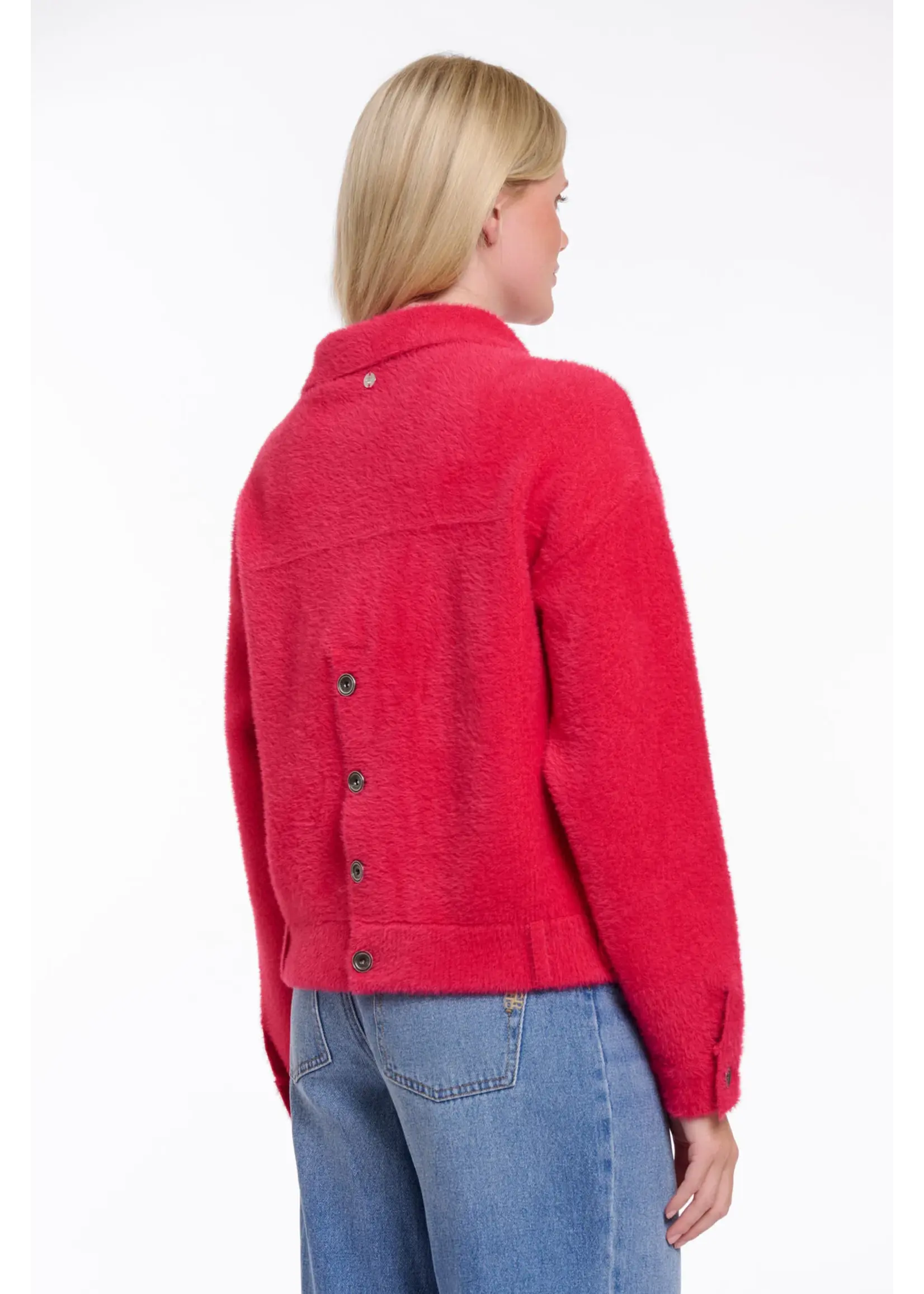 RINO & PELLE BUBBLY BOXY JACKET PINK PUNCH 5002621