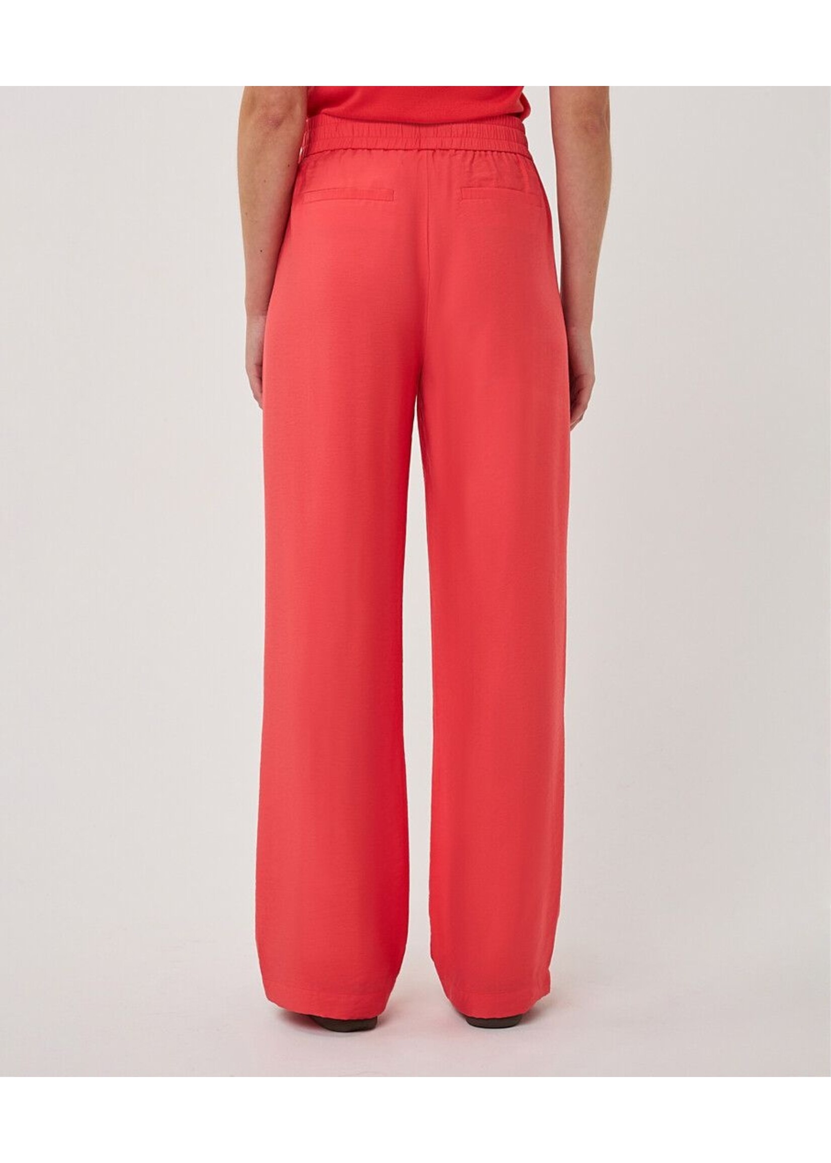 ESQUALO TROUSERS WIDE ELASTIC CHII RED PS26.10033