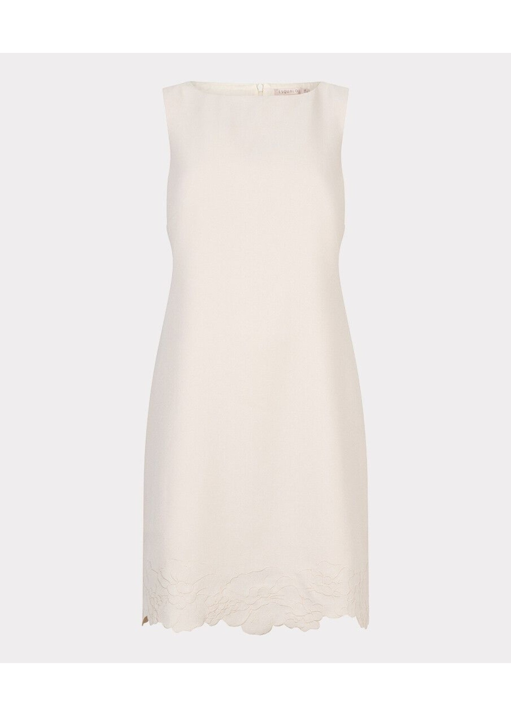 ESQUALO DRESS FLOWER BOTTOM NATURAL PS26.05010