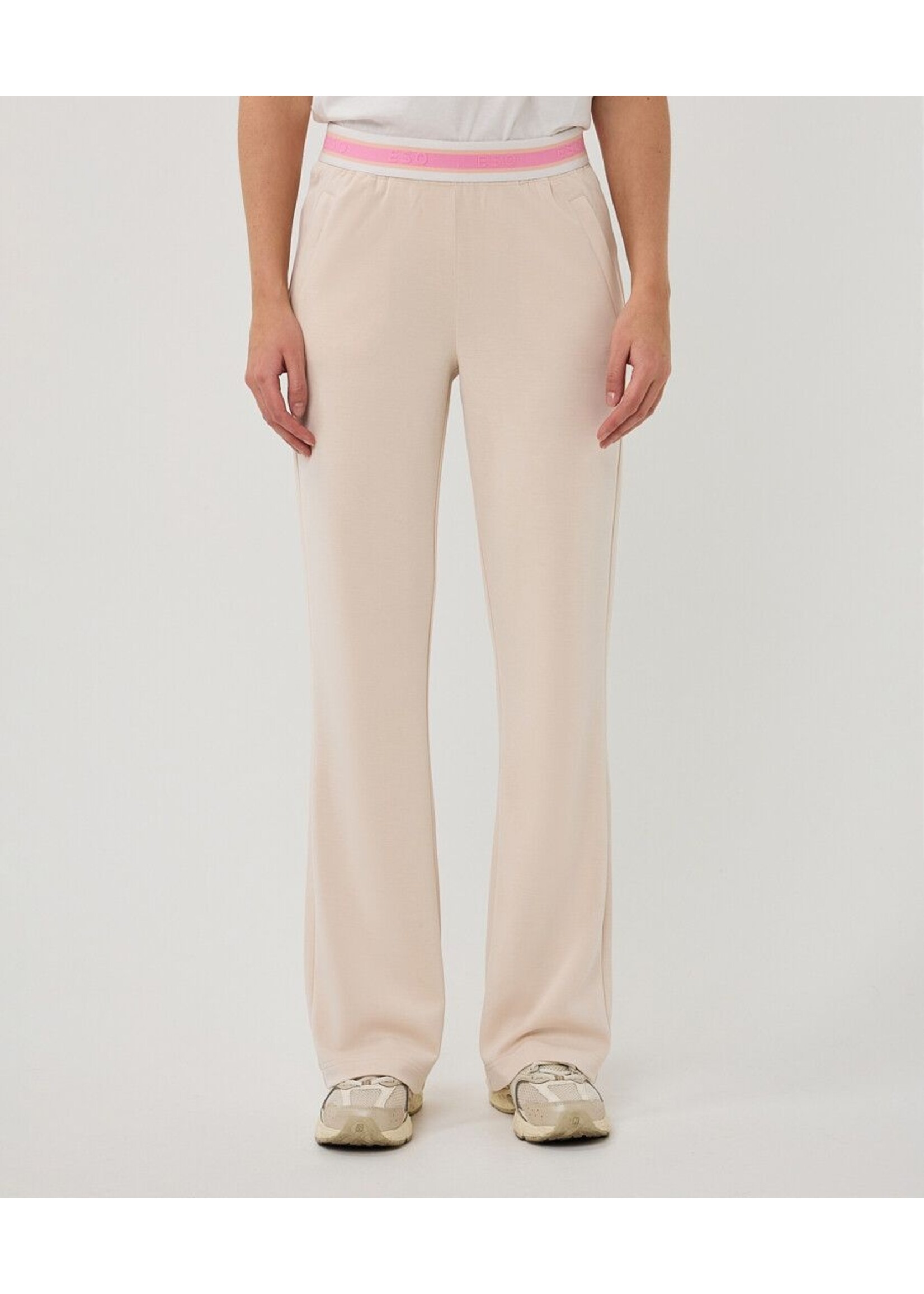 ESQUALO FANCY TROUSERS NATURAL PS26.05003