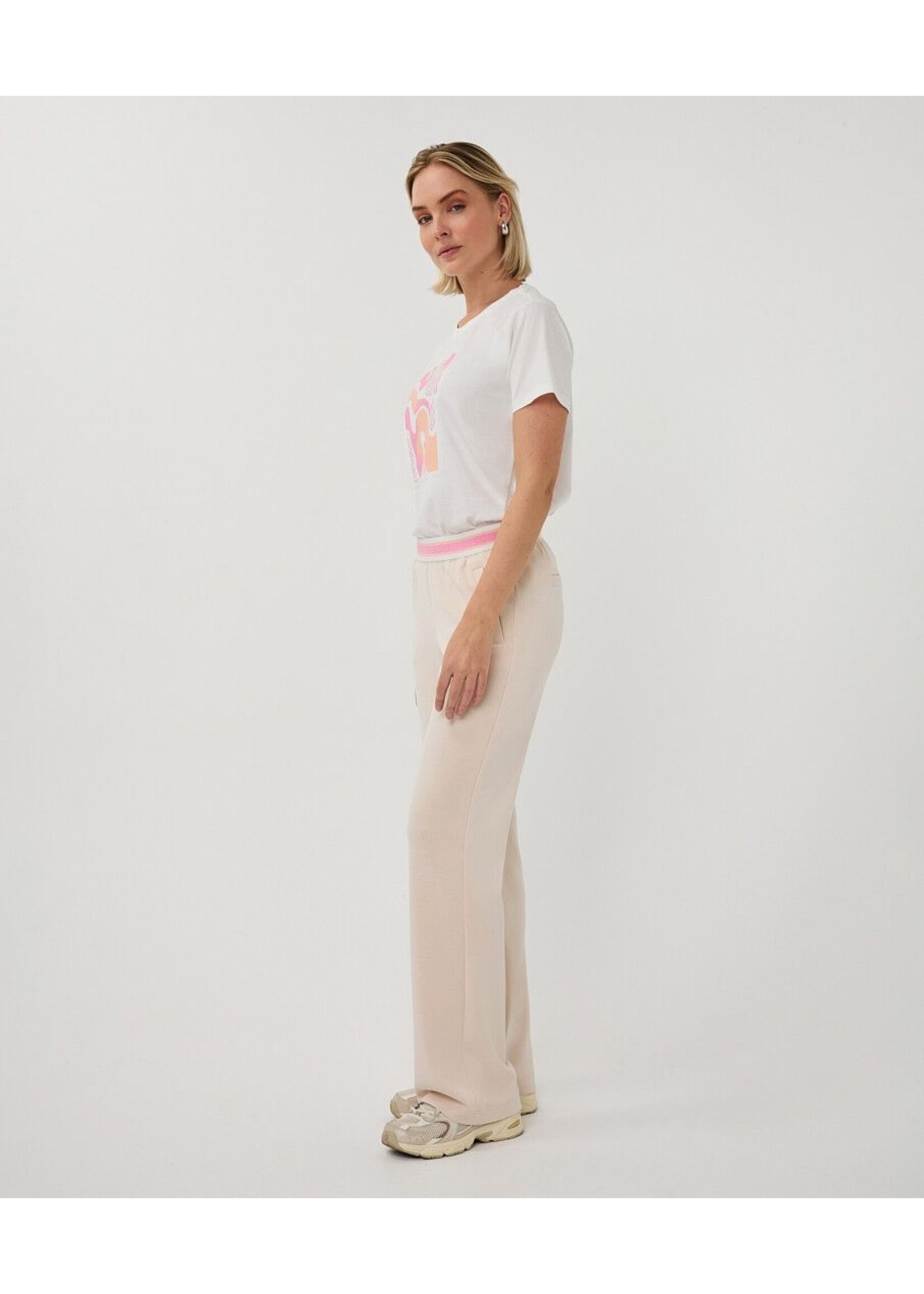 ESQUALO FANCY TROUSERS NATURAL PS26.05003
