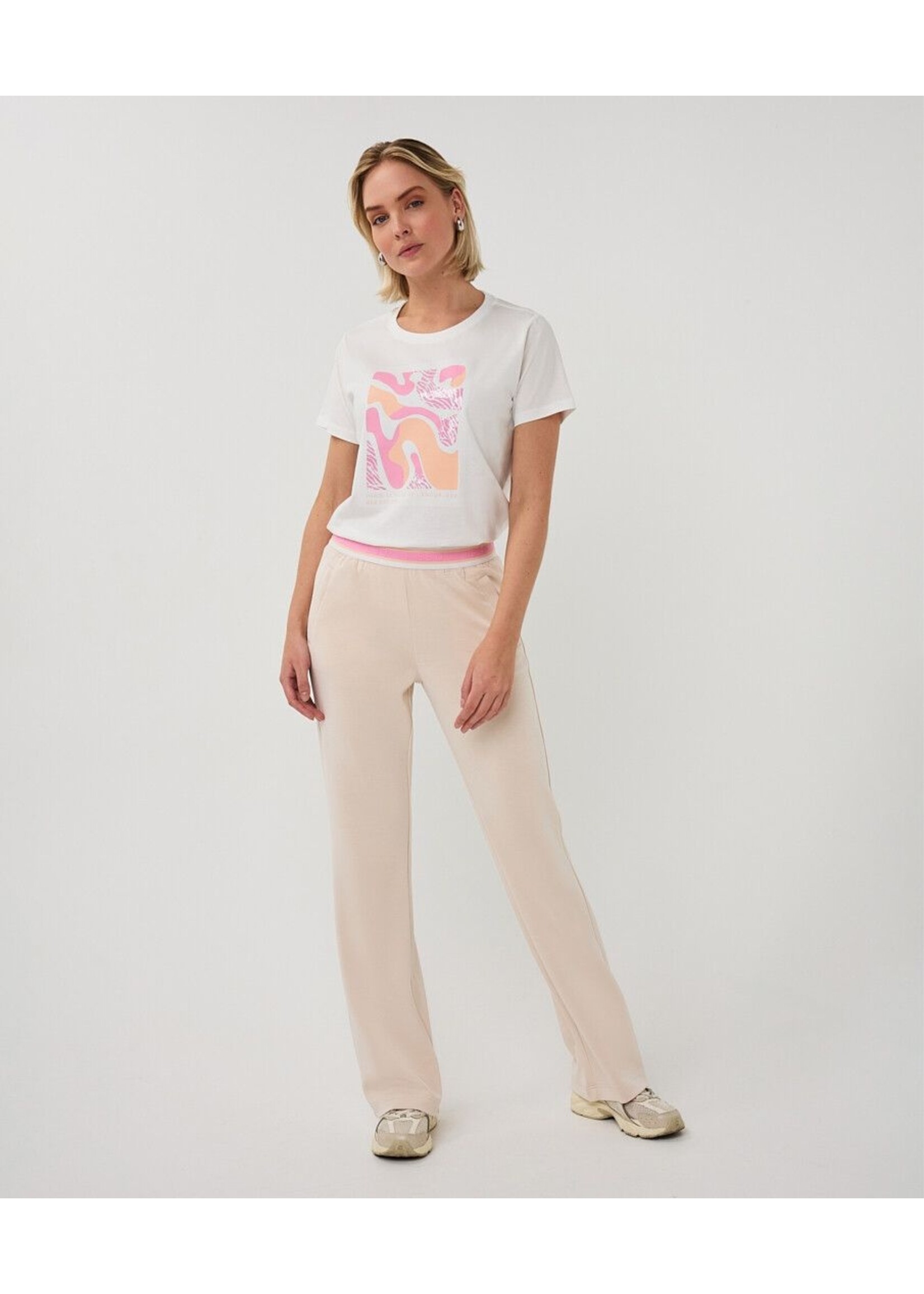 ESQUALO FANCY TROUSERS NATURAL PS26.05003
