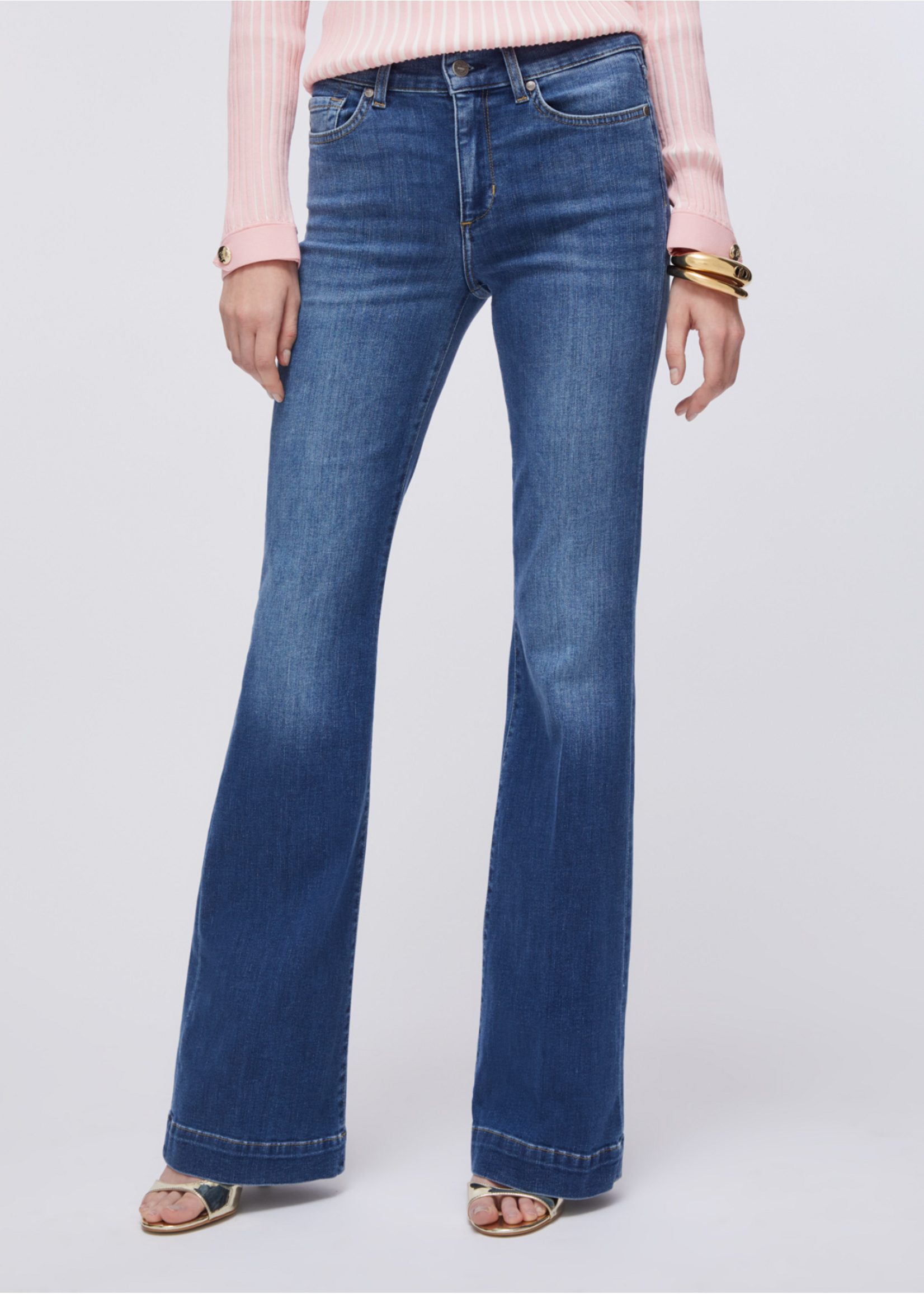 LIU JO PANTS DENIM BLUE AUTH.UA6061-DS081