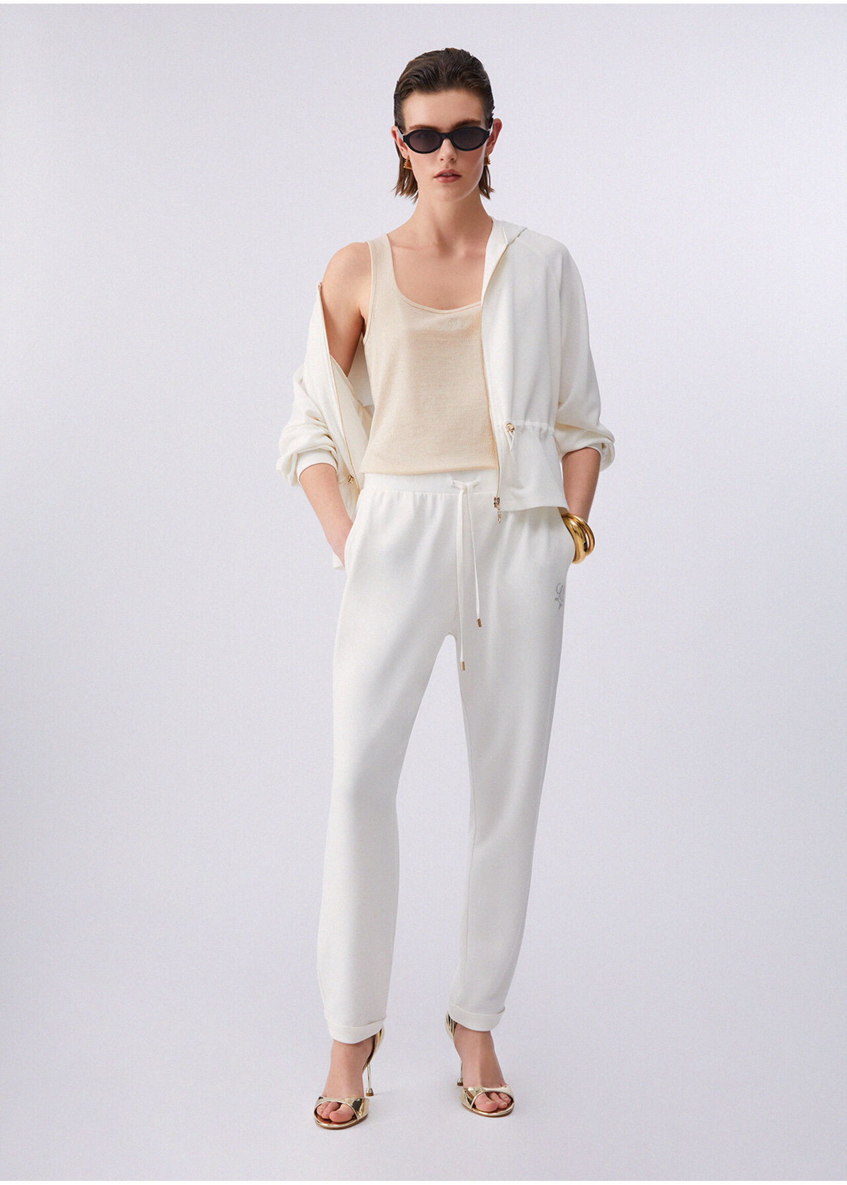 LIU JO TOP COSTINA LUX CHAMPAGNE TA6173-J3845