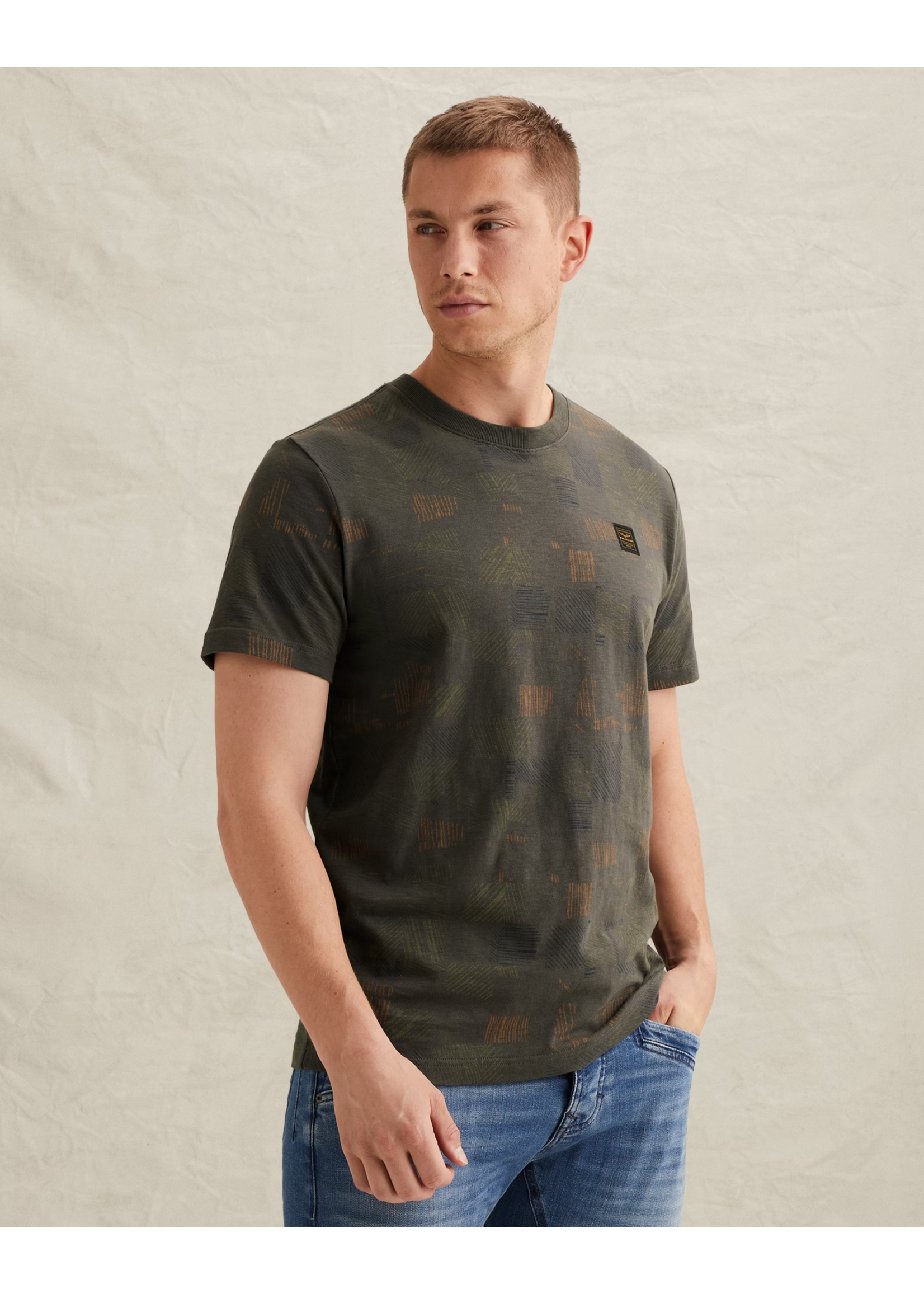 PME-Legend SHORT SLEEVE R-NECK BELUGA PTSS2602561-8039