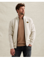 PME-Legend ZIP JACKET JACQAURD BONE WHITE