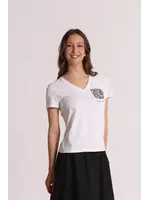 MIMI MUA TSHIRT LOVE WHITE/BLACK