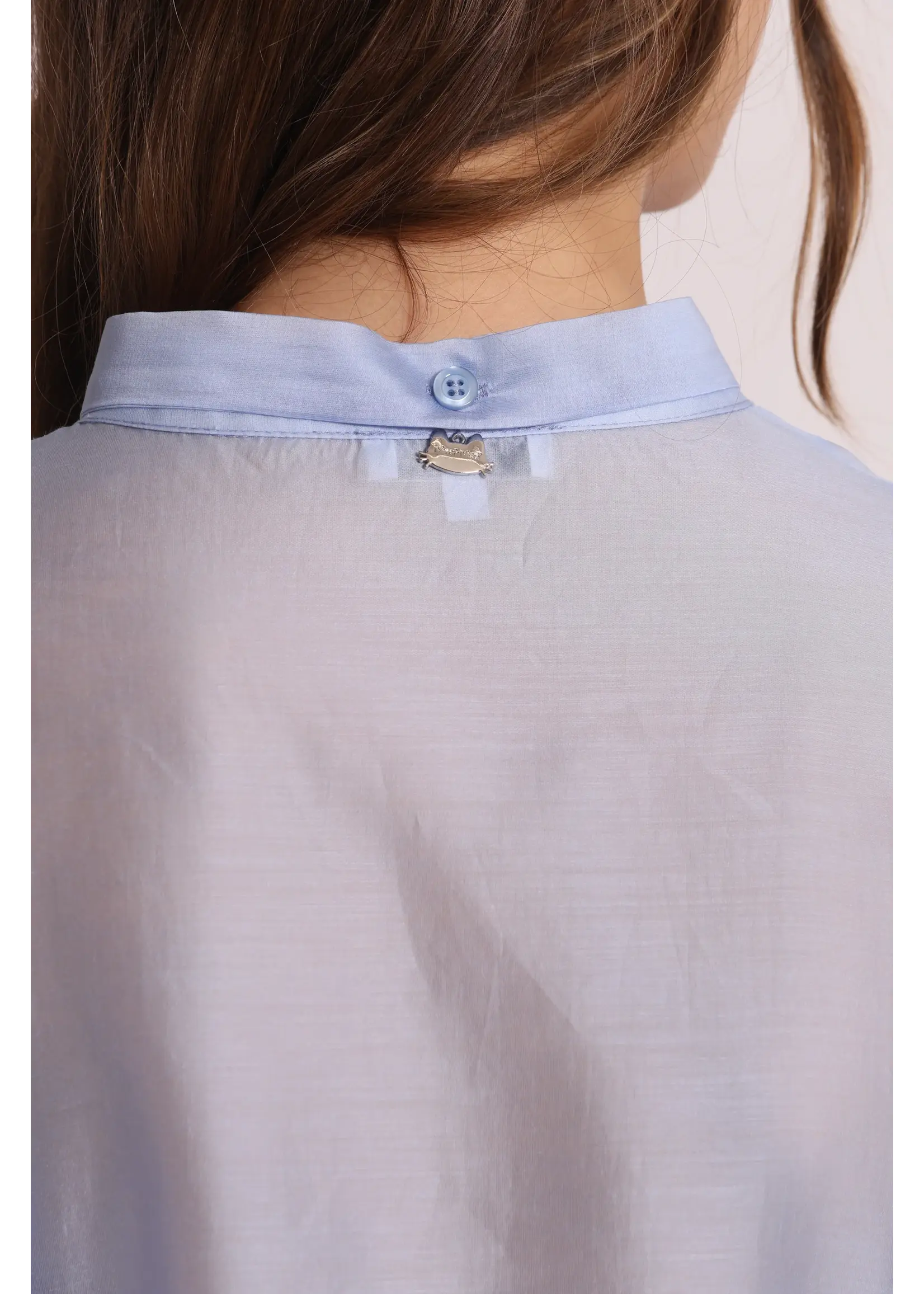 MIMI MUA BLOUSE LUNGHE CELESTE MSAO-1997