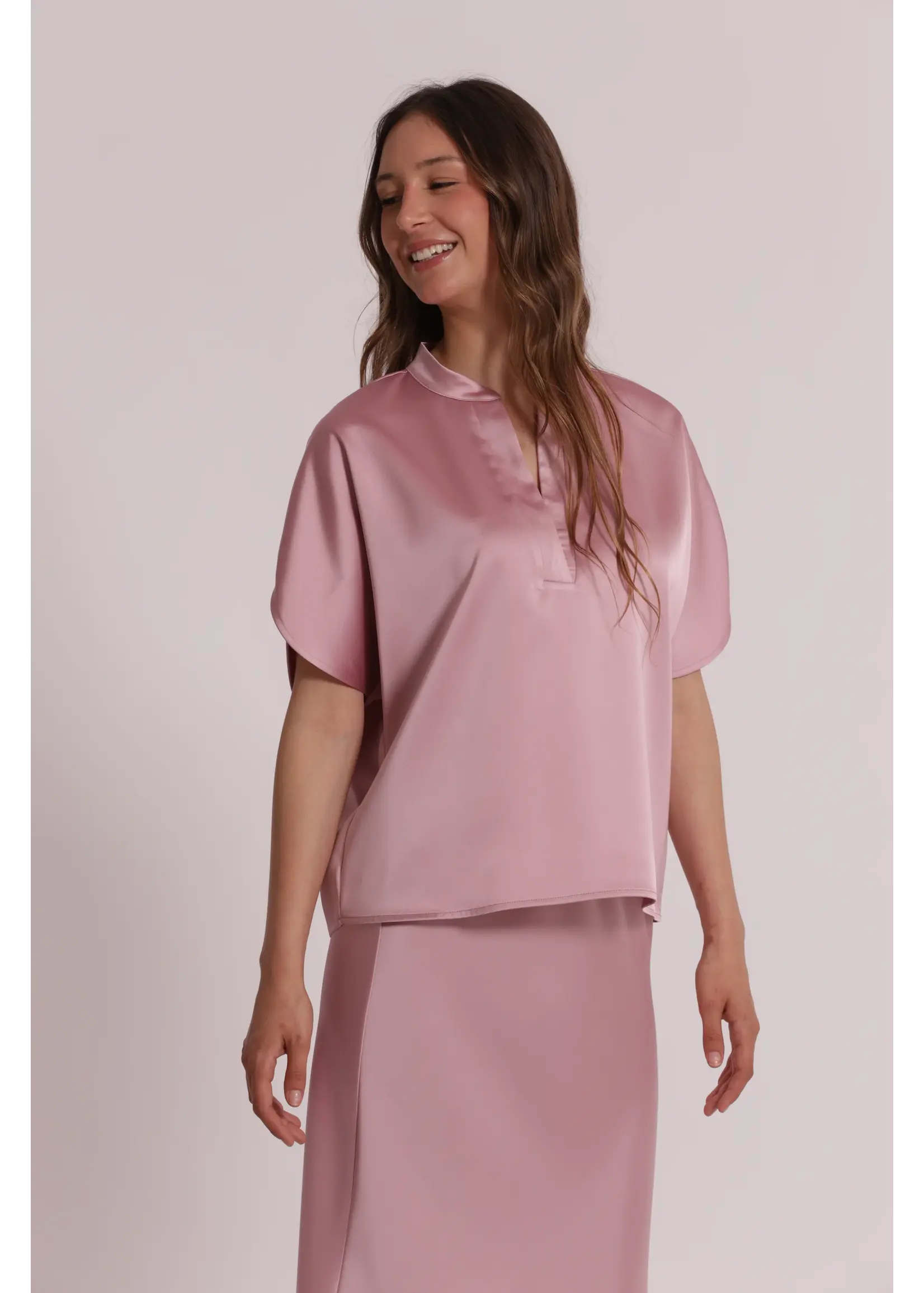 MIMI MUA BLOUSE PINK ESAO-1975