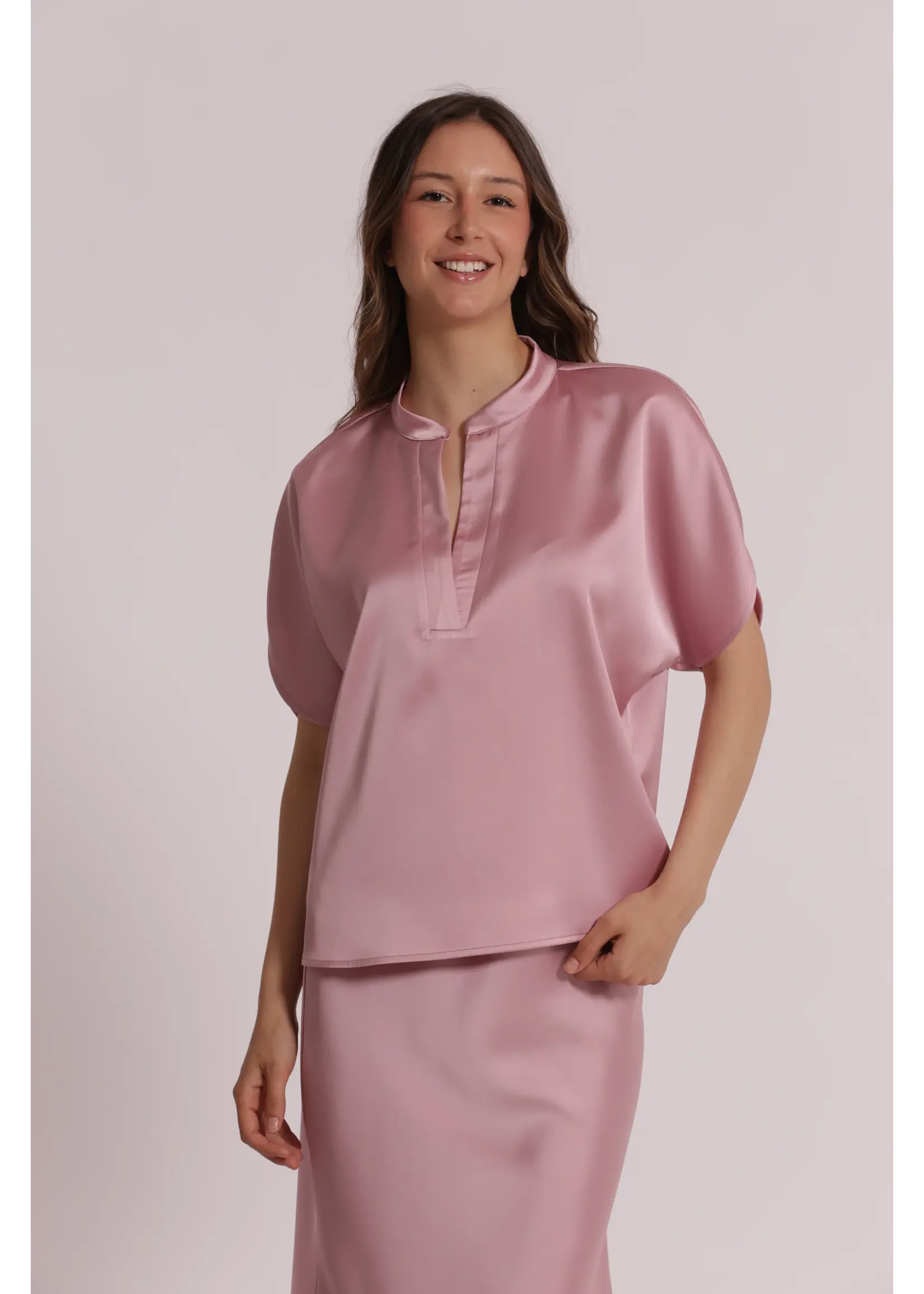 MIMI MUA BLOUSE PINK ESAO-1975