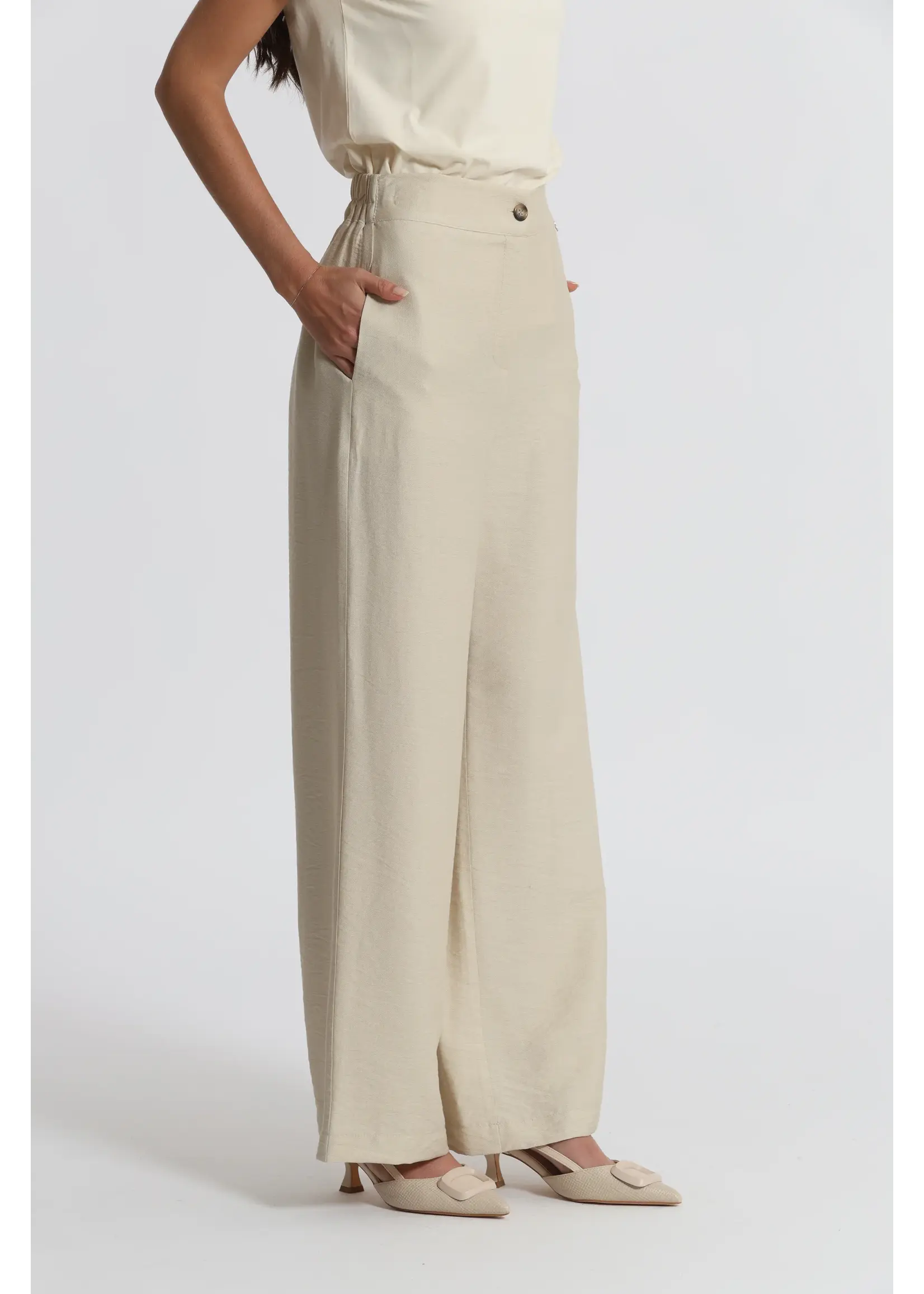 MIMI MUA PANTS WHITE MIAO-2108