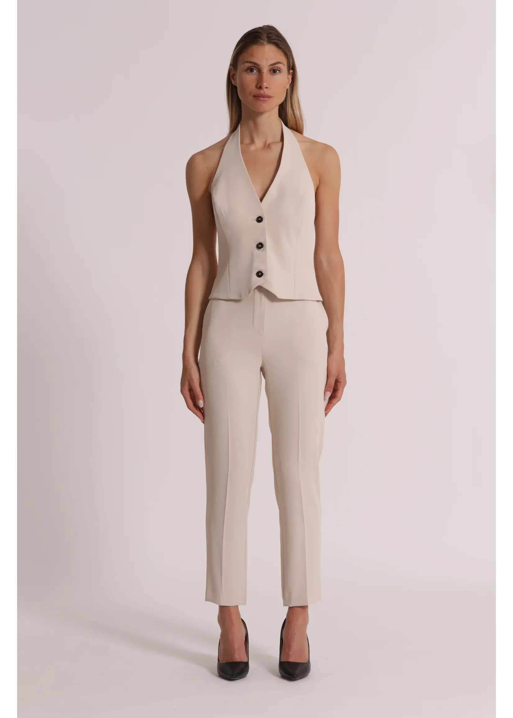 MIMI MUA PANTS BEIGE MRAO-2115