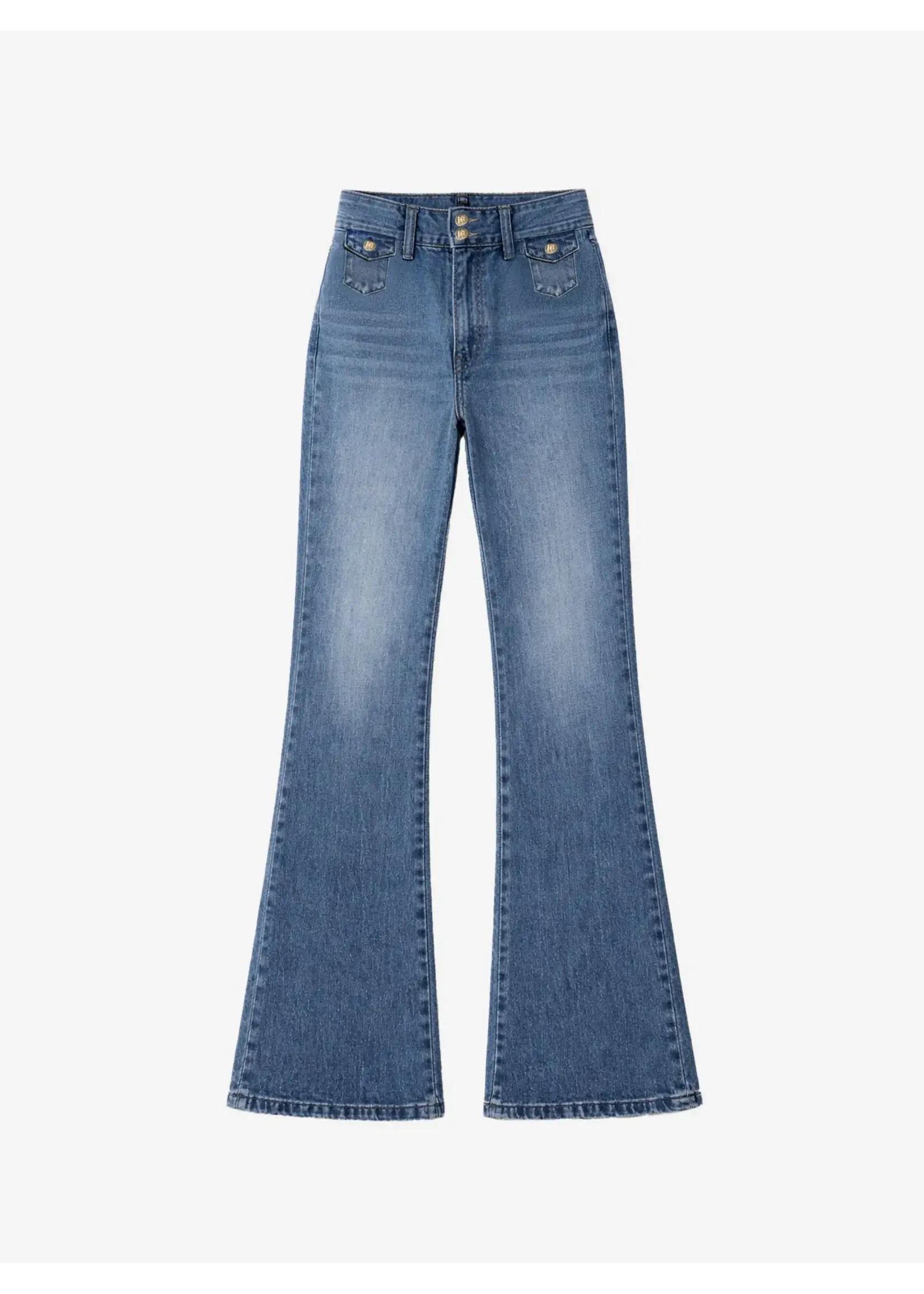 NIKKIE PICIBA FLARE JEANS LIGHT BLUE N2-305 2602