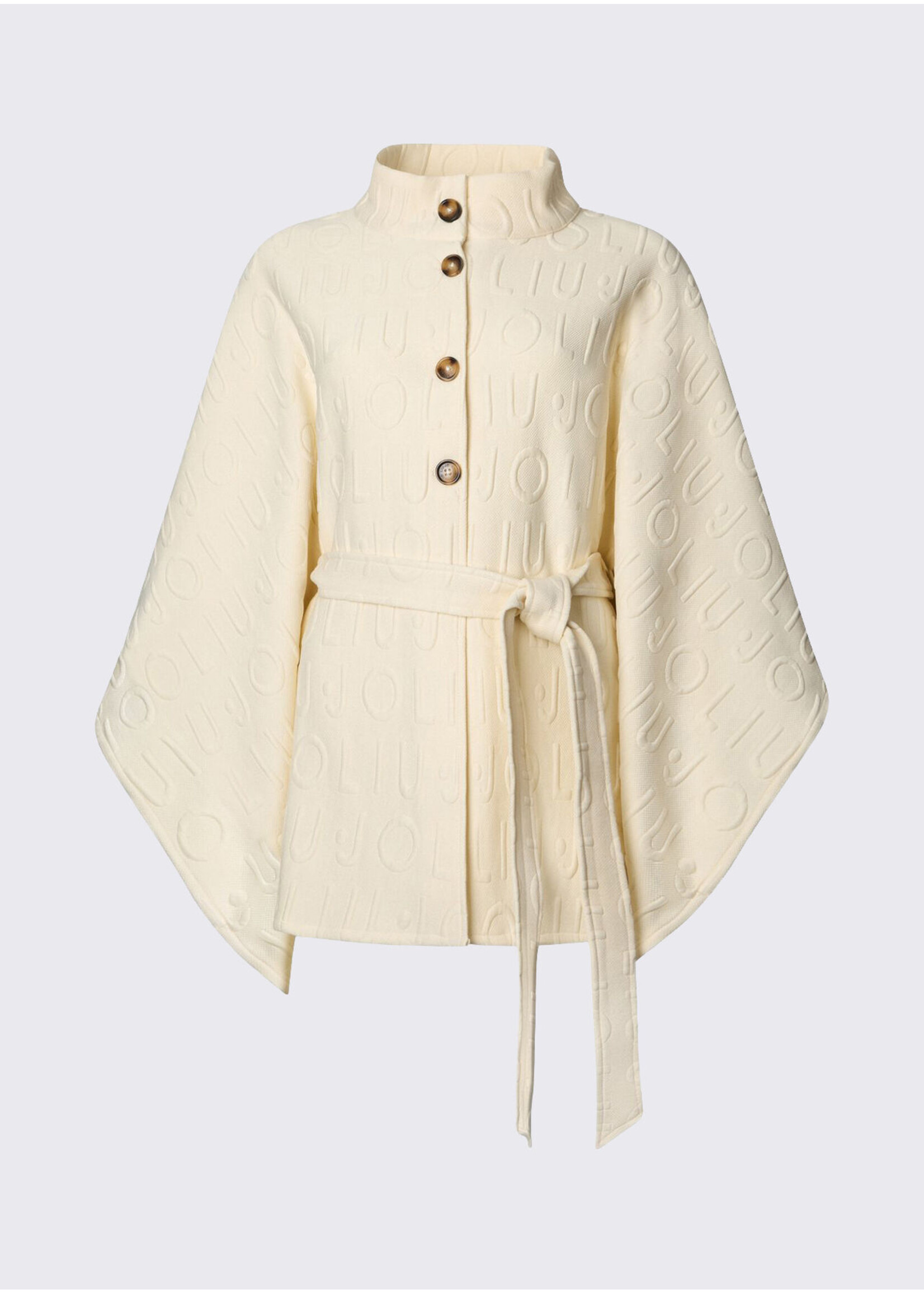 LIU JO PONCHO CLOAK WHITE CREAM  2A6003-T0300