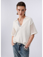 LIU JO SWEATER DELAVATA WHITE MILK