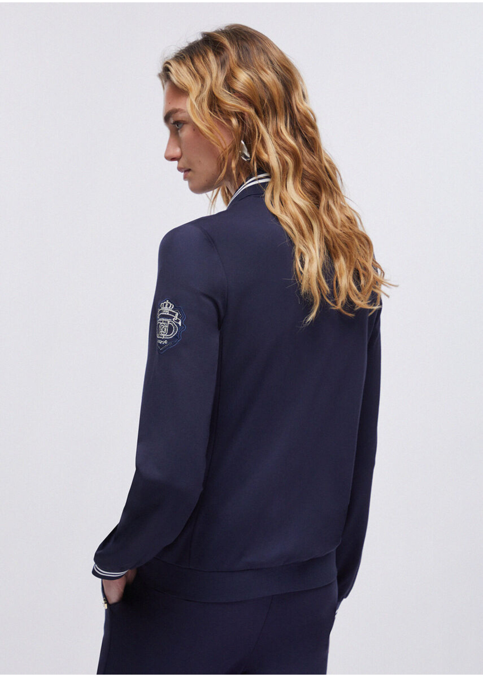 LIU JO SWEATERSHIRT NIGHT BLUE SKY TA6082-J5942