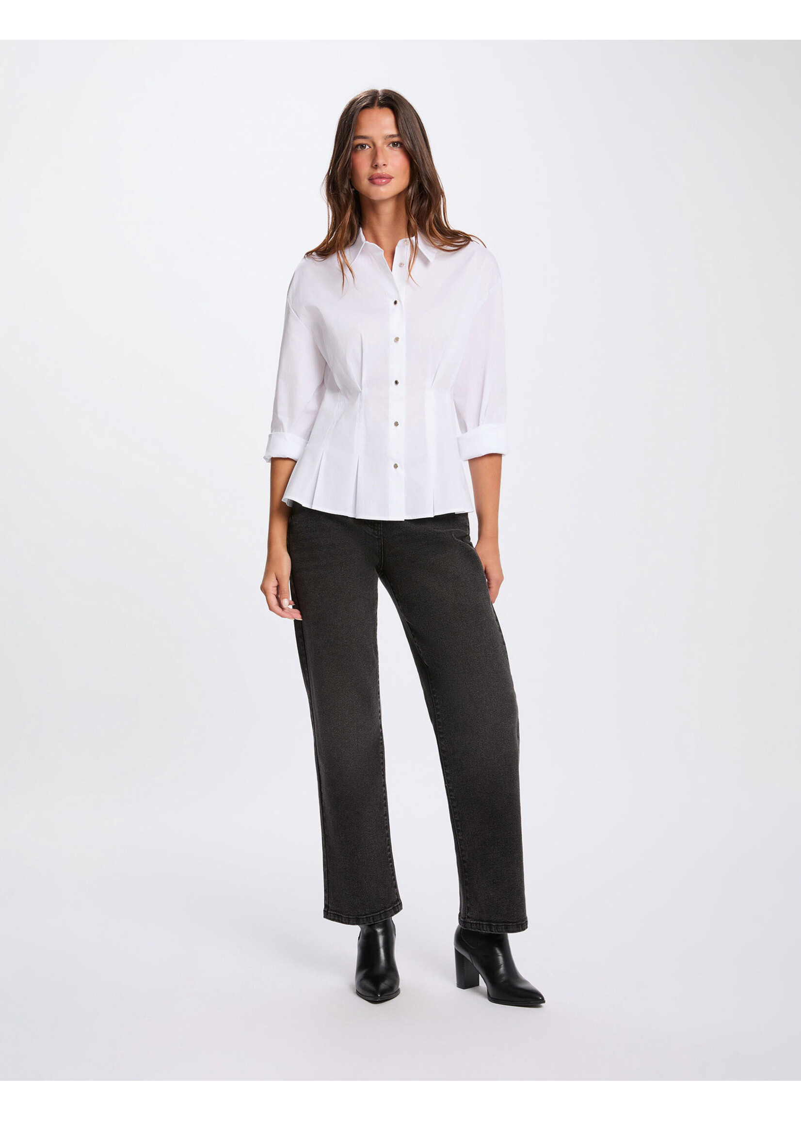 MORGAN BLOUSE CORSET OFF WHITE 261-CORSET