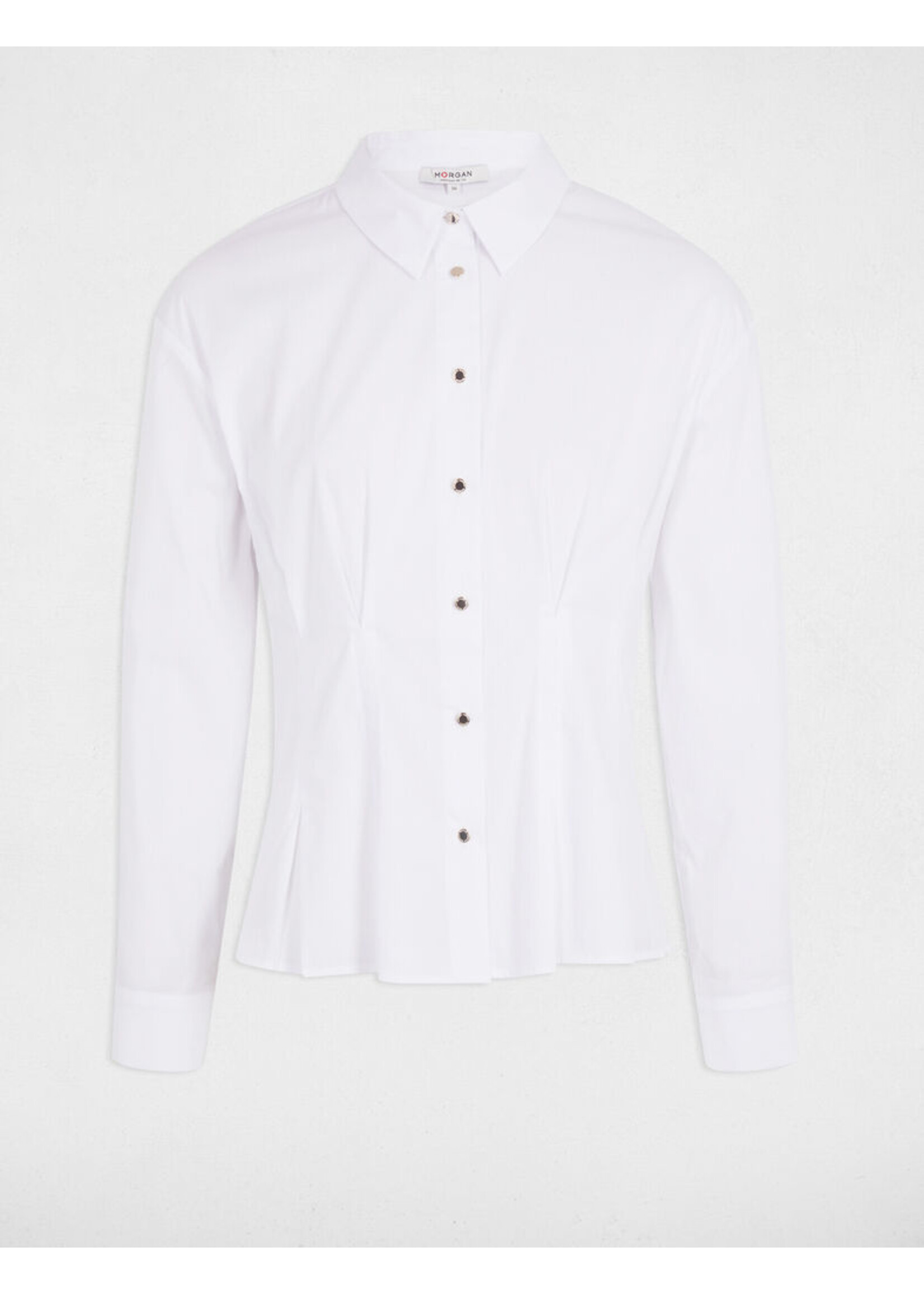 MORGAN BLOUSE CORSET OFF WHITE 261-CORSET