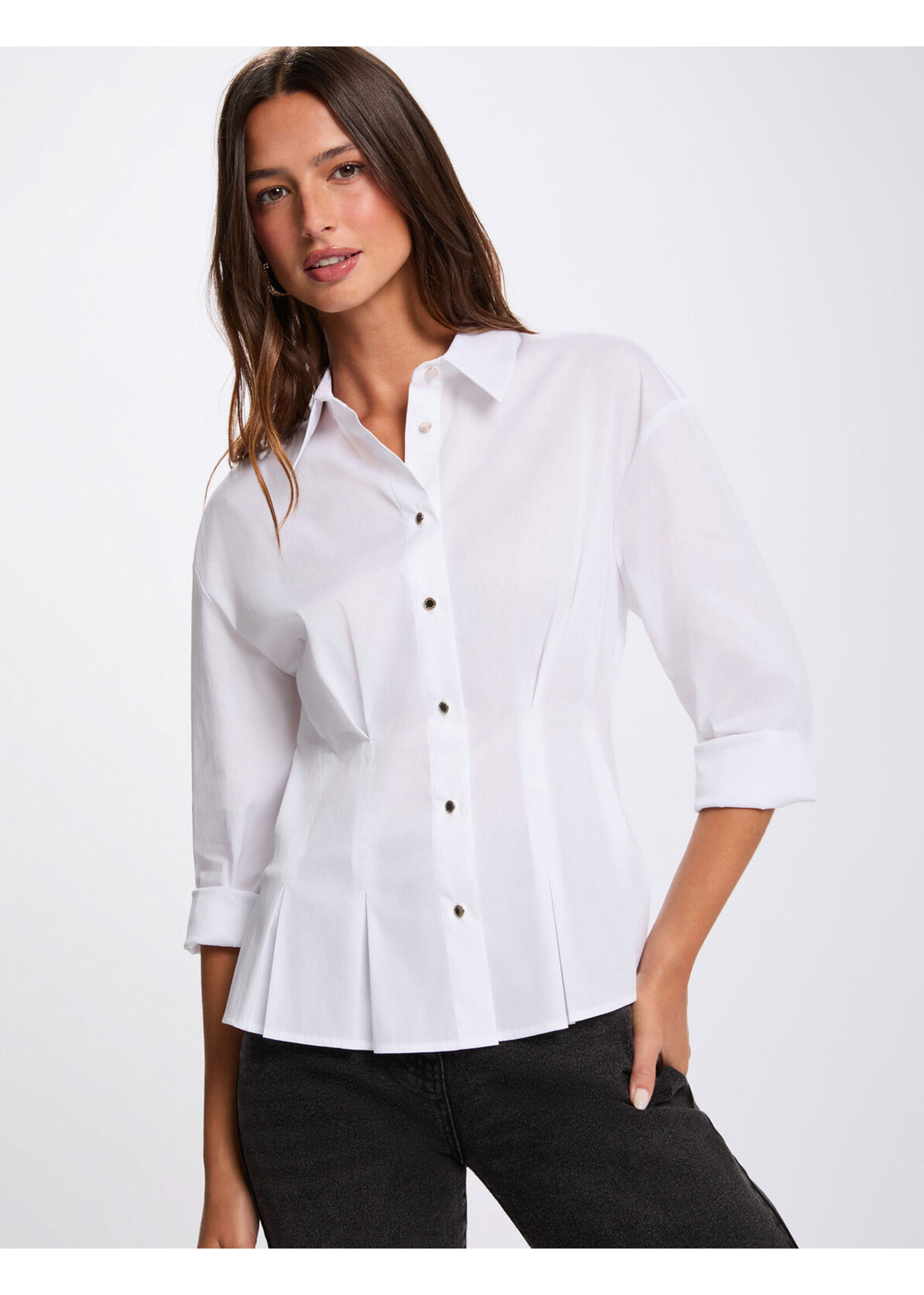 MORGAN BLOUSE CORSET OFF WHITE 261-CORSET