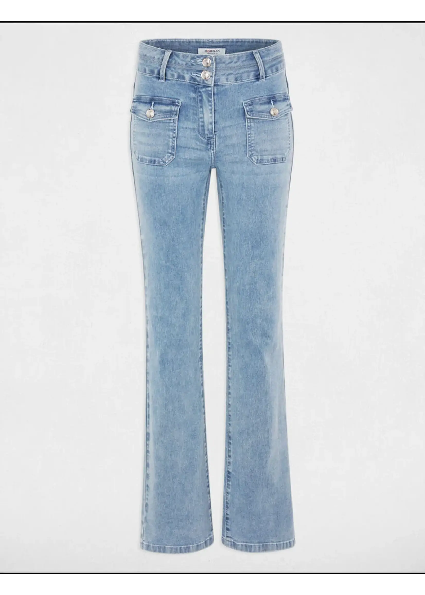 MORGAN JEANS BLEACHED 241-POLEN1