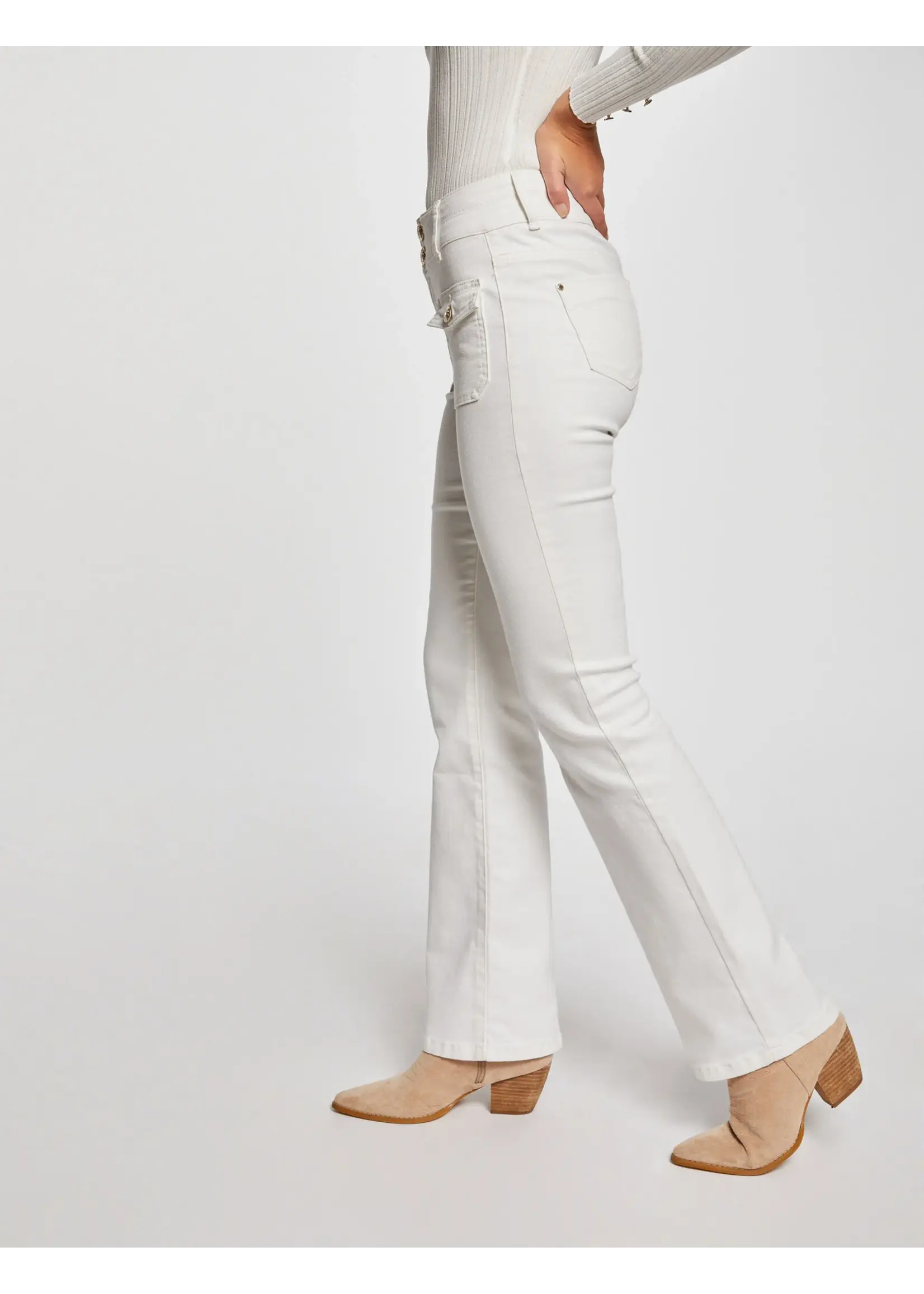 MORGAN JEANS OFF WHITE 241-POLEN2