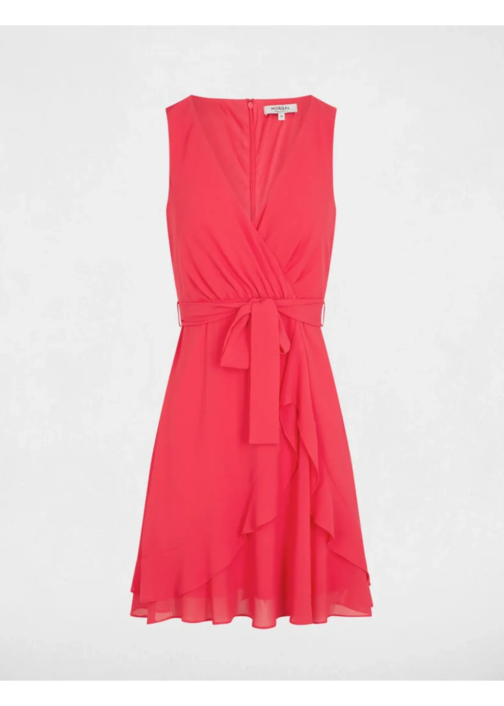 MORGAN ROSVAL DRESS ATOLL TEABERRY